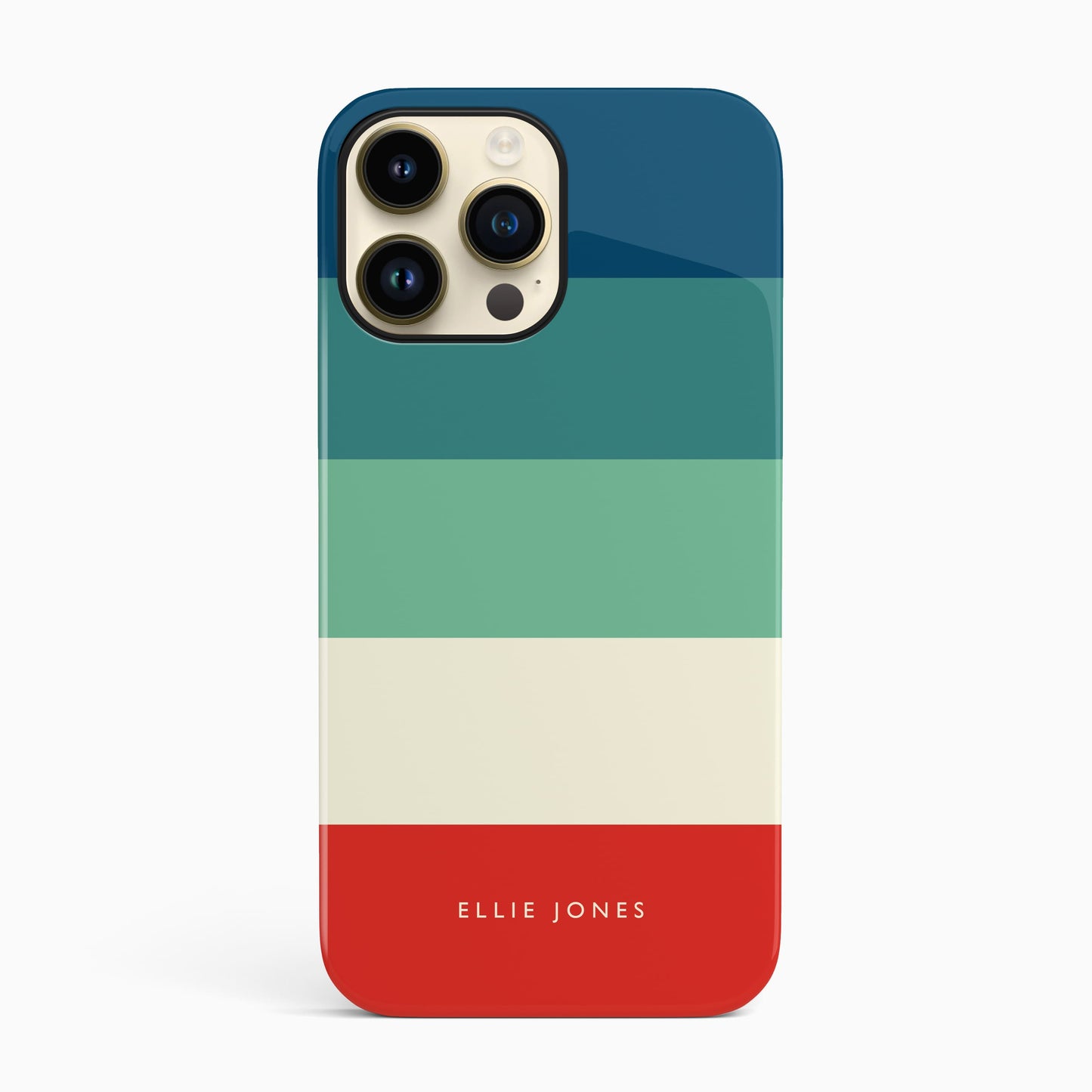 Red and Blue Stripes Custom Case Phone Case