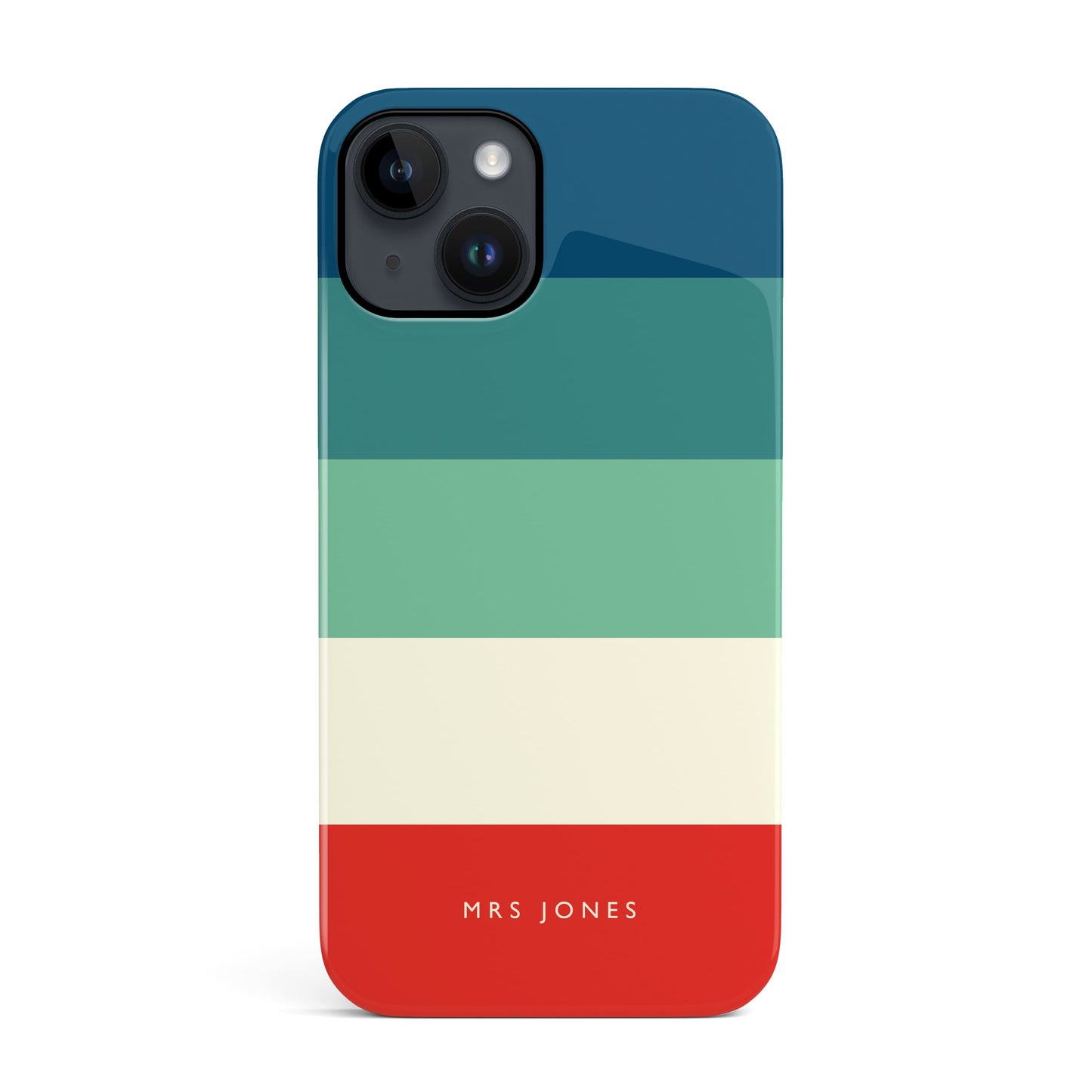 Red and Blue Stripes Custom Case Phone Case