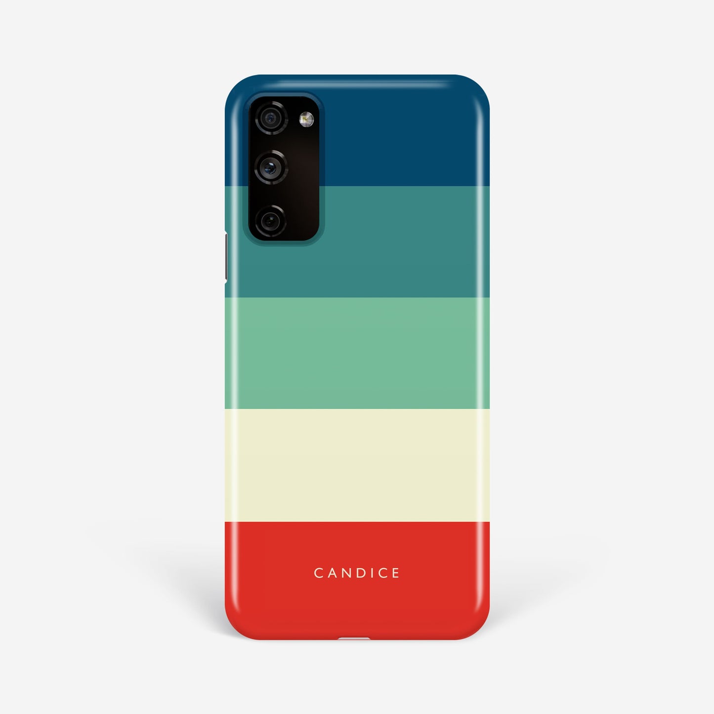 Red and Blue Stripes Custom Case Phone Case