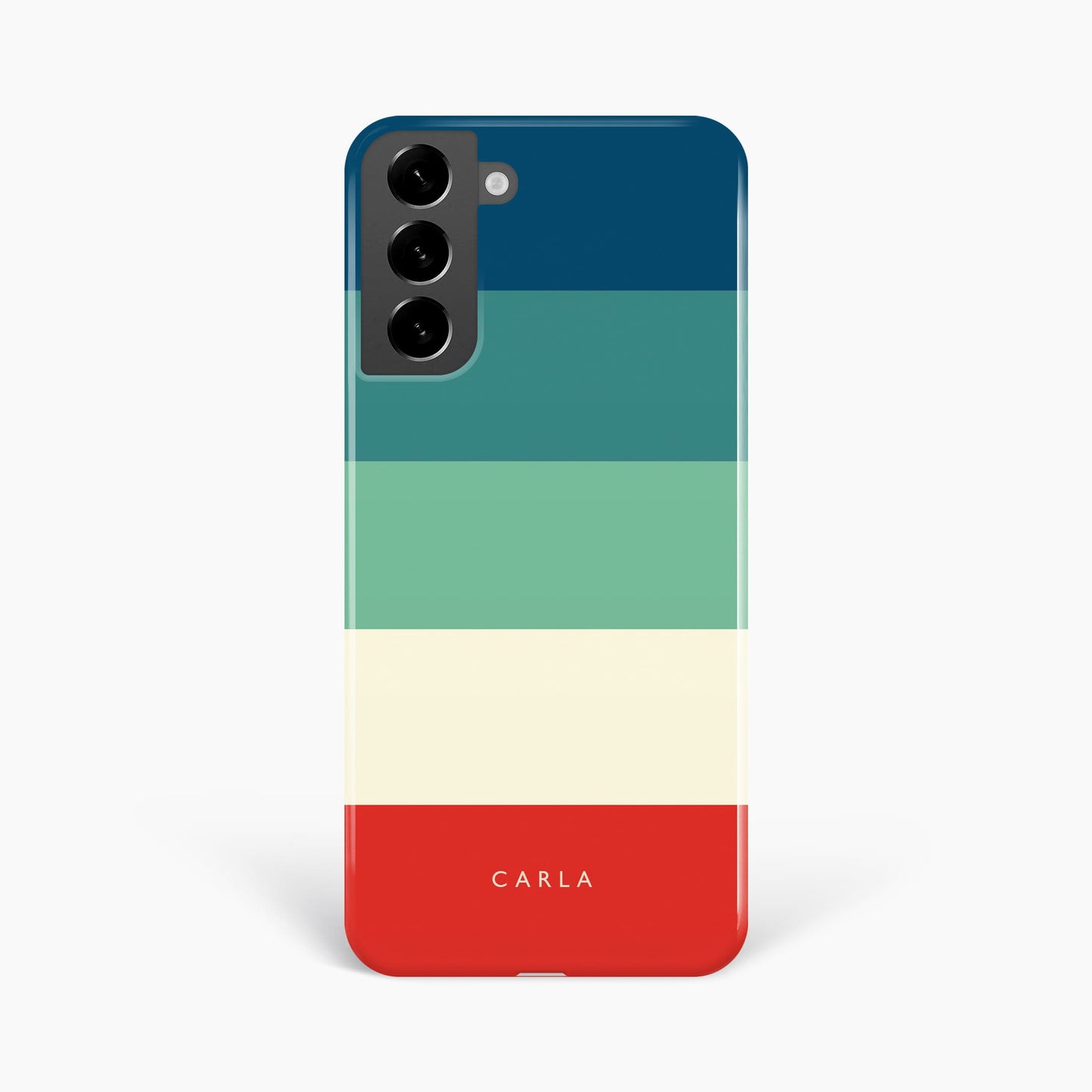 Red and Blue Stripes Custom Case Phone Case