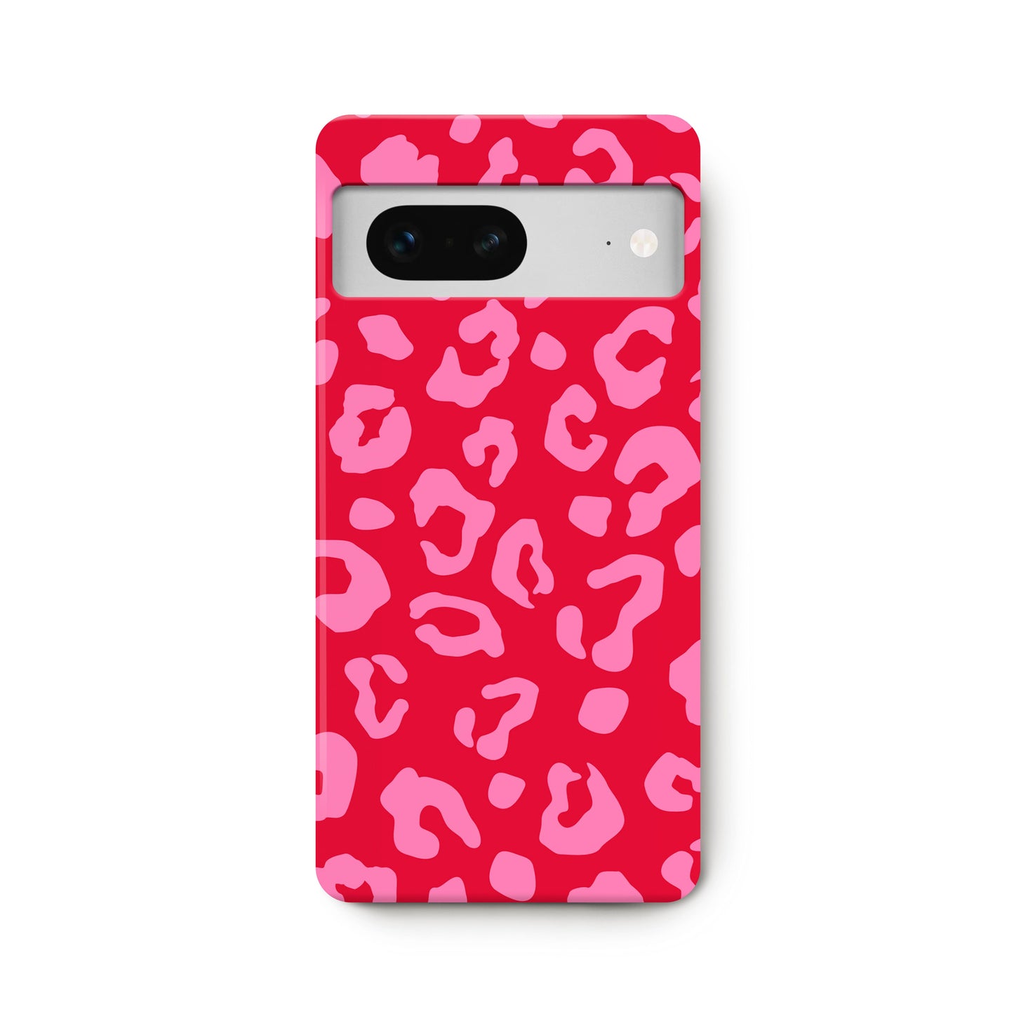 Red & Pink Leopard Print Google Pixel Case