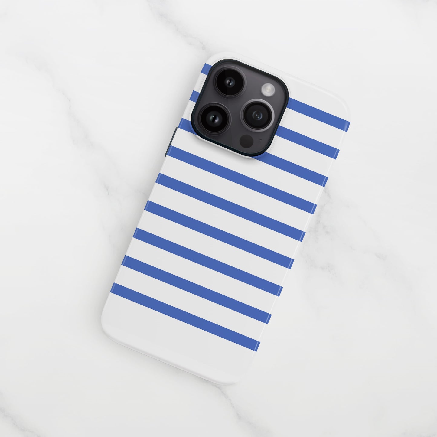 Royal Blue Stripes Phone Case Phone Case