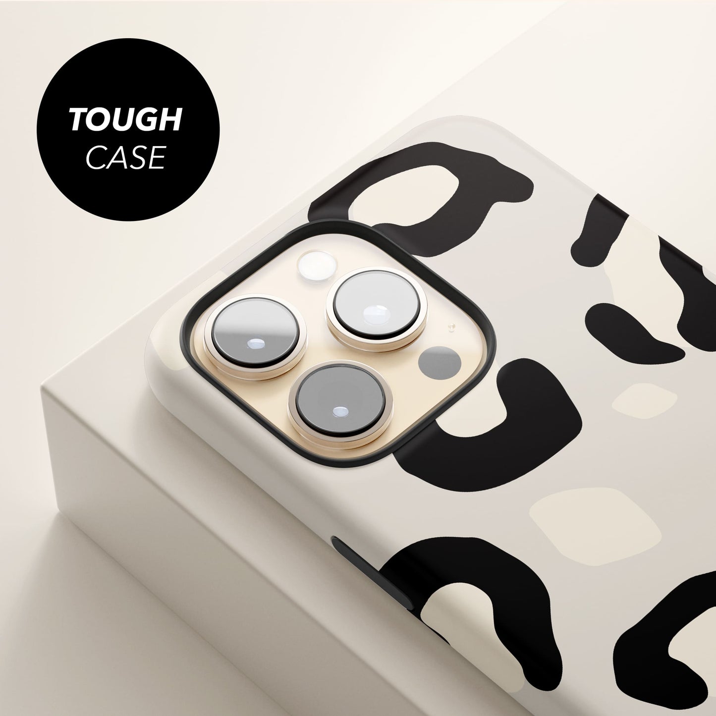 Snow Leopard Print Phone Case Phone Case