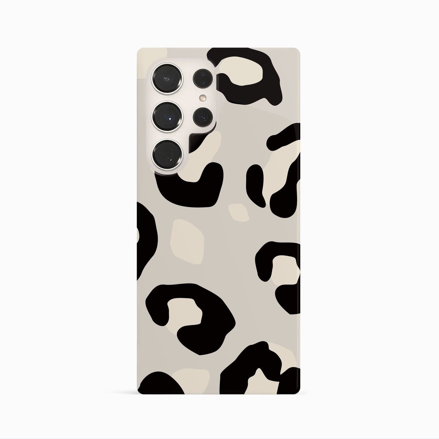 Snow Leopard Print Phone Case Phone Case