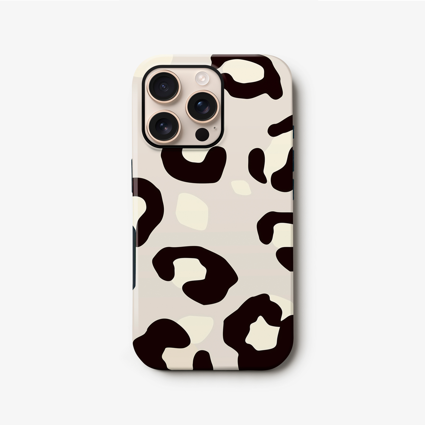 Snow Leopard Print Phone Case iPhone 16 Phone Case
