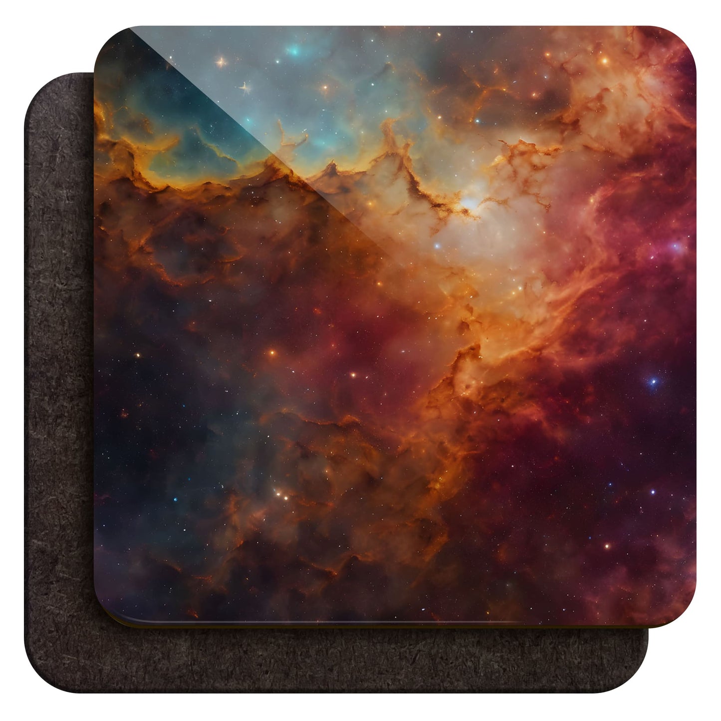 Space Coaster Gift Set Design 1 Coaster