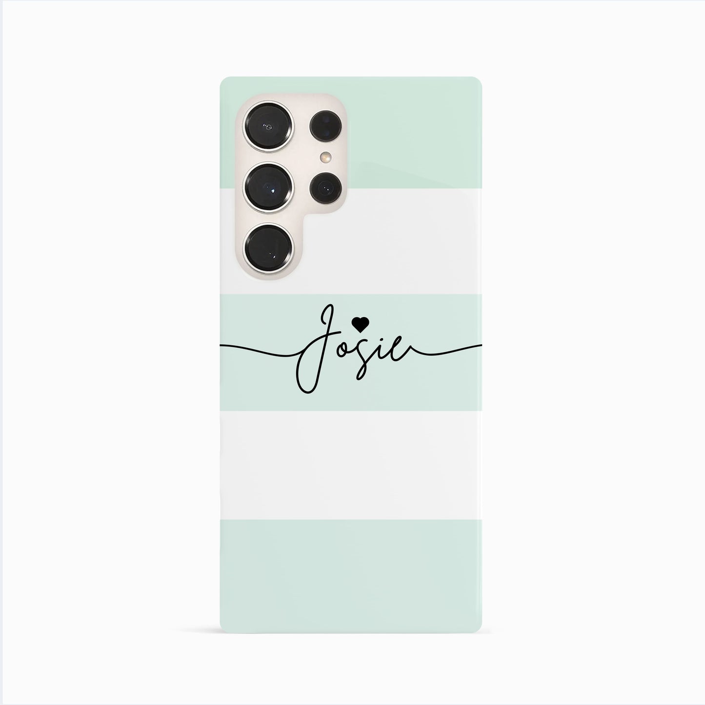 Custom Light Blue Stripes Case Phone Case