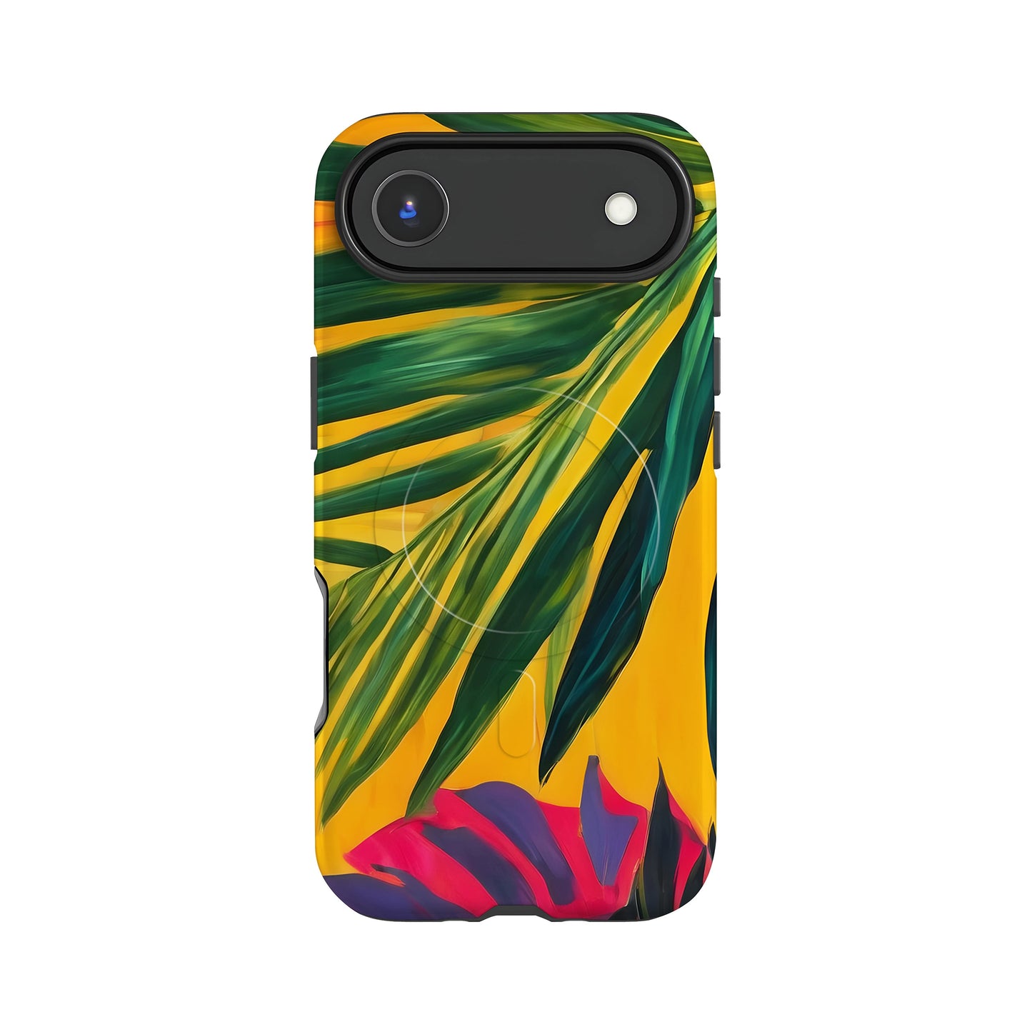 Tropical Floral Print Magsafe Case