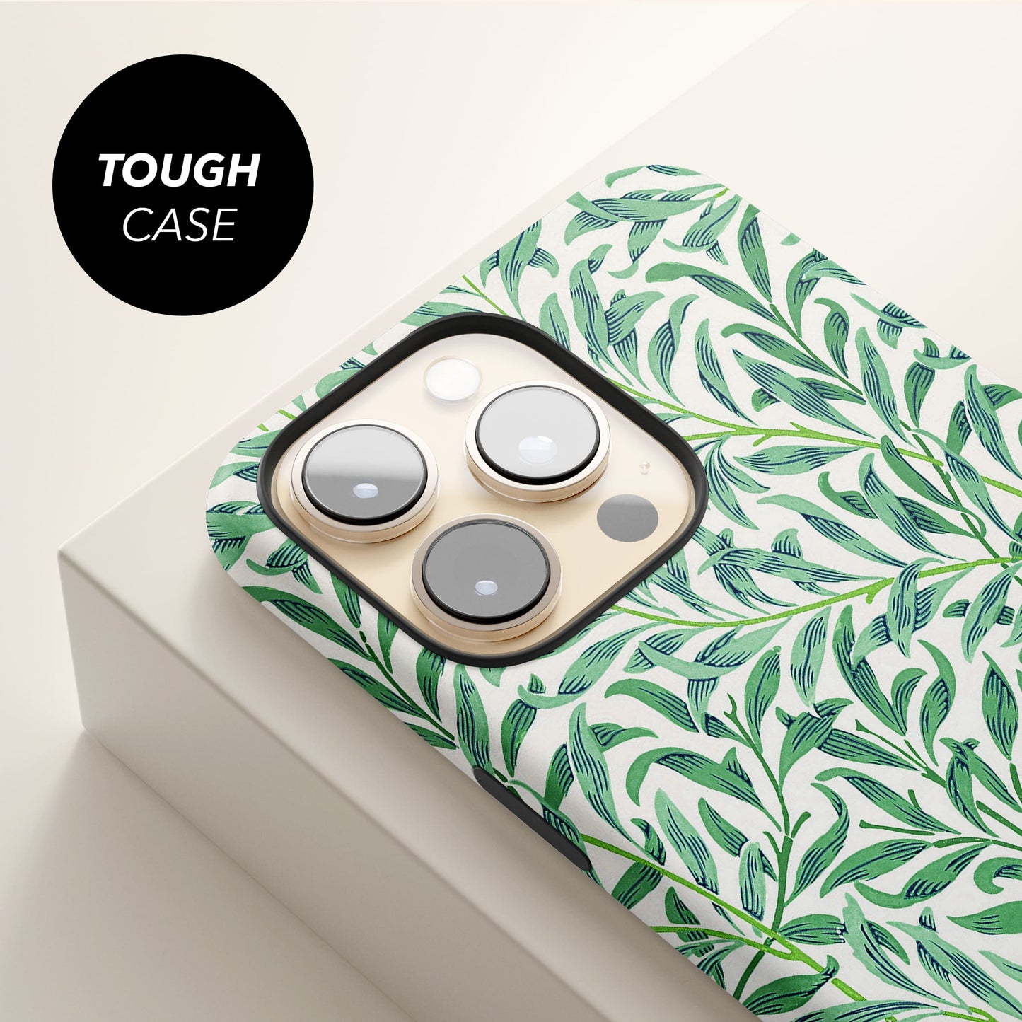 Vintage Green Leaf Pattern Case Phone Case