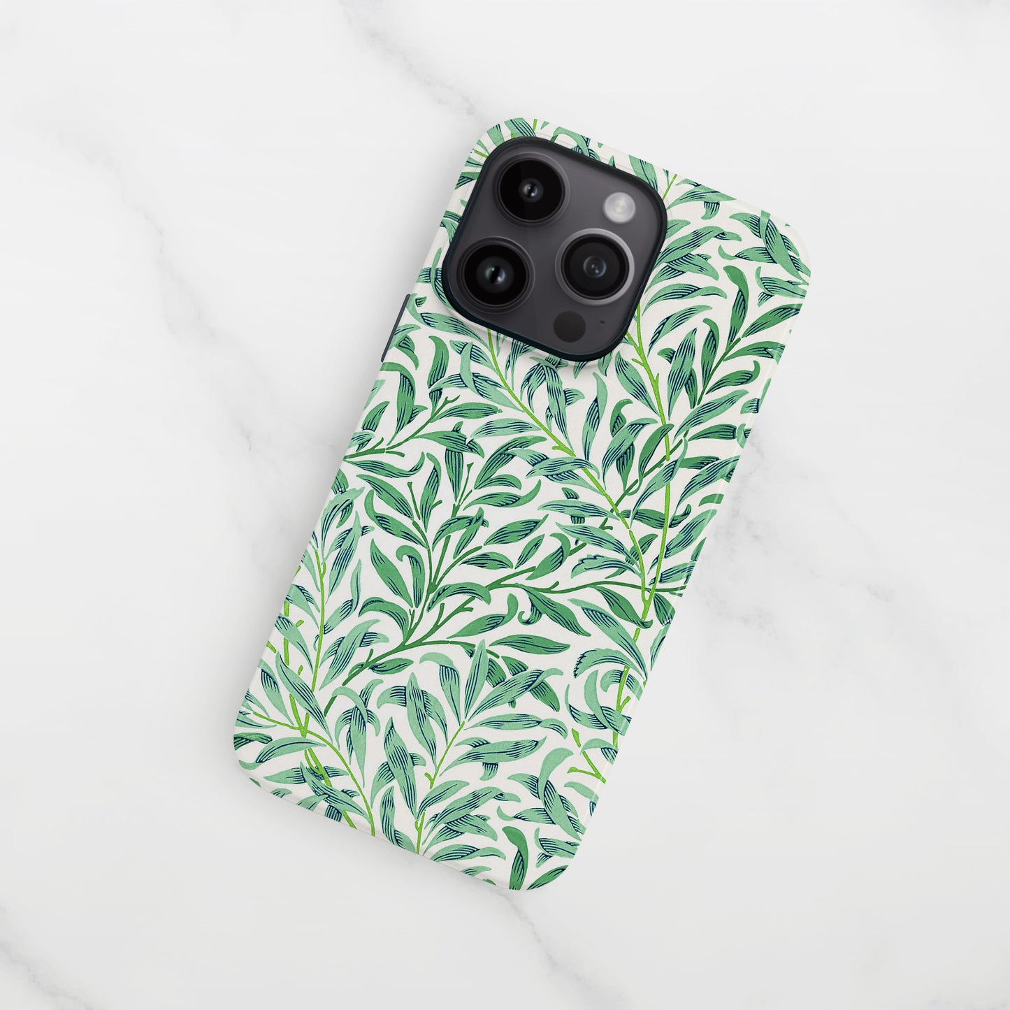 Vintage Green Leaf Pattern Case Phone Case