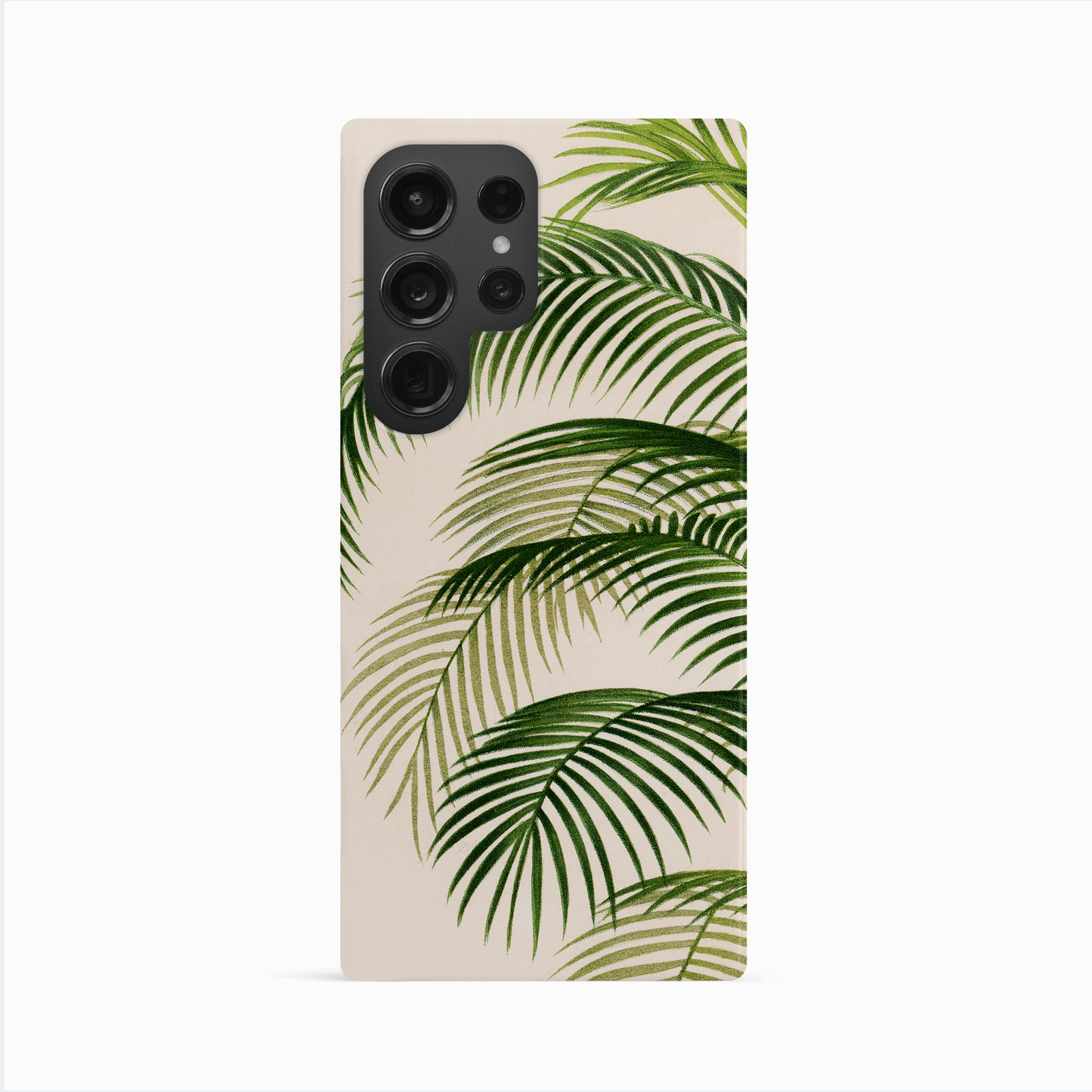 Vintage Tropical Palm Leaf Print Case Phone Case