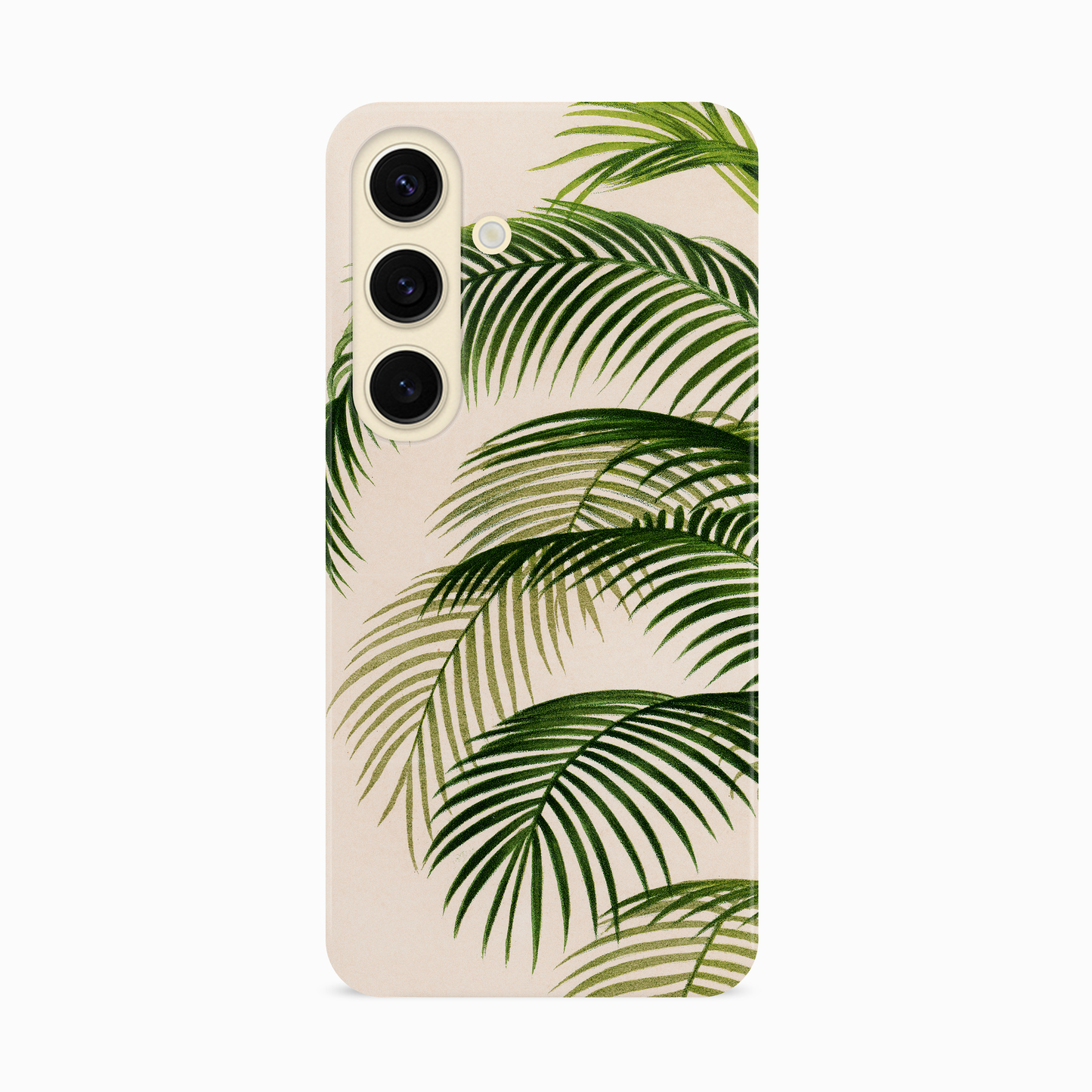 Vintage Tropical Palm Leaf Print Case Phone Case