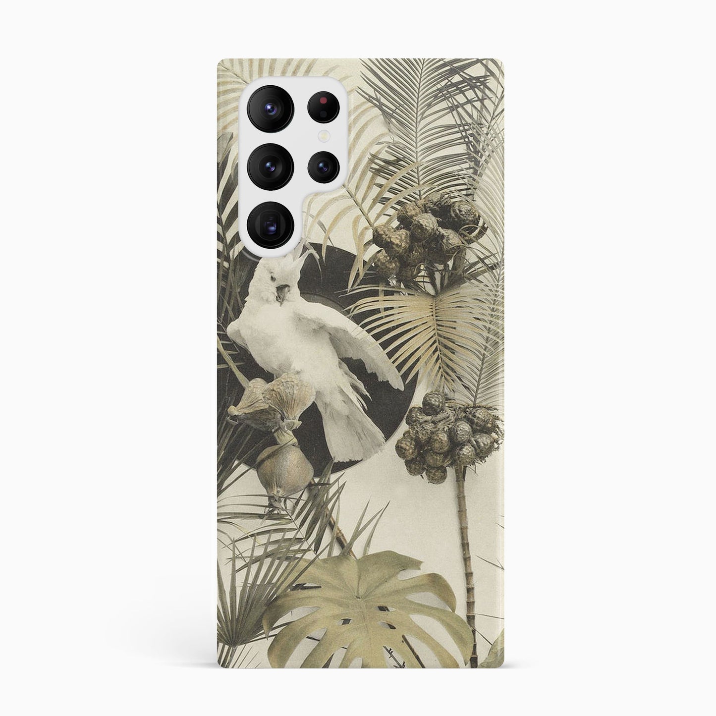 Vintage Tropical Print Case Phone Case