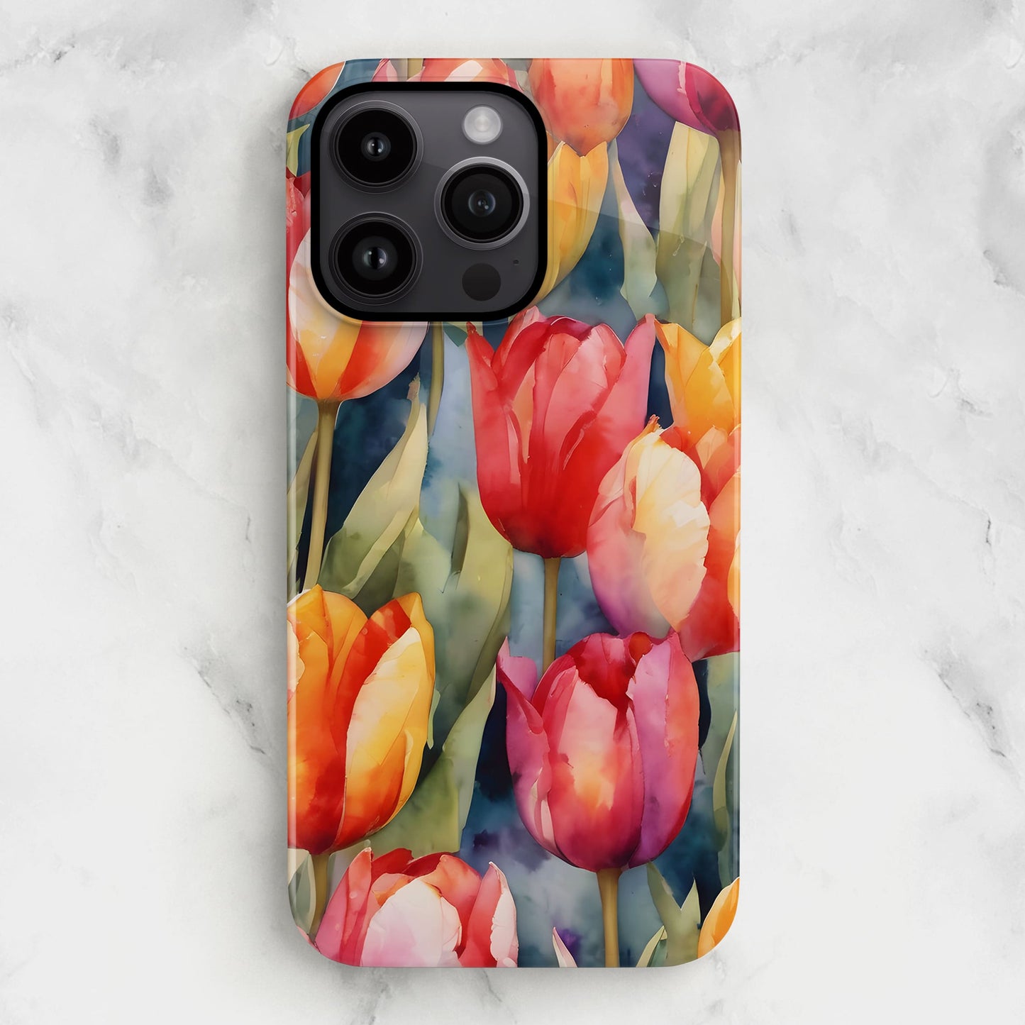 Tulip Floral Print Case Phone Case