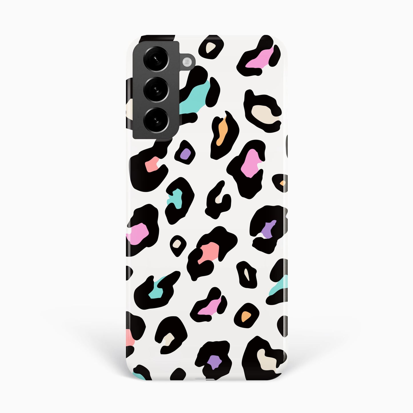 White Rainbow Leopard Skin Spots Case Phone Case
