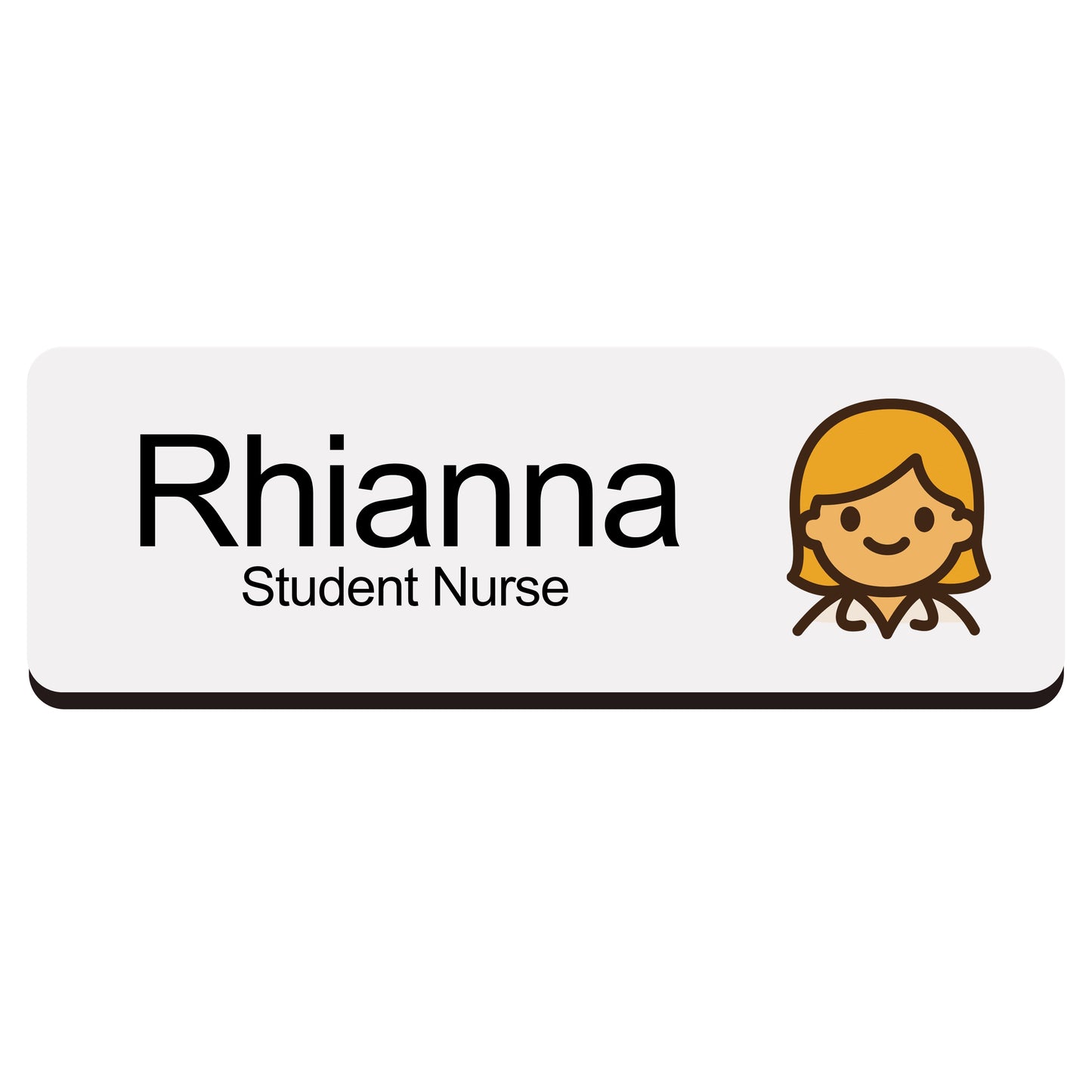 Custom Hospital Name Badge For Doctors & Nurses Nurse 4 Name Badge