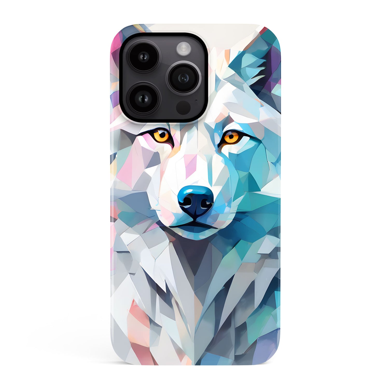 Wolf Art Phone Case iPhone 16 Pro Phone Case