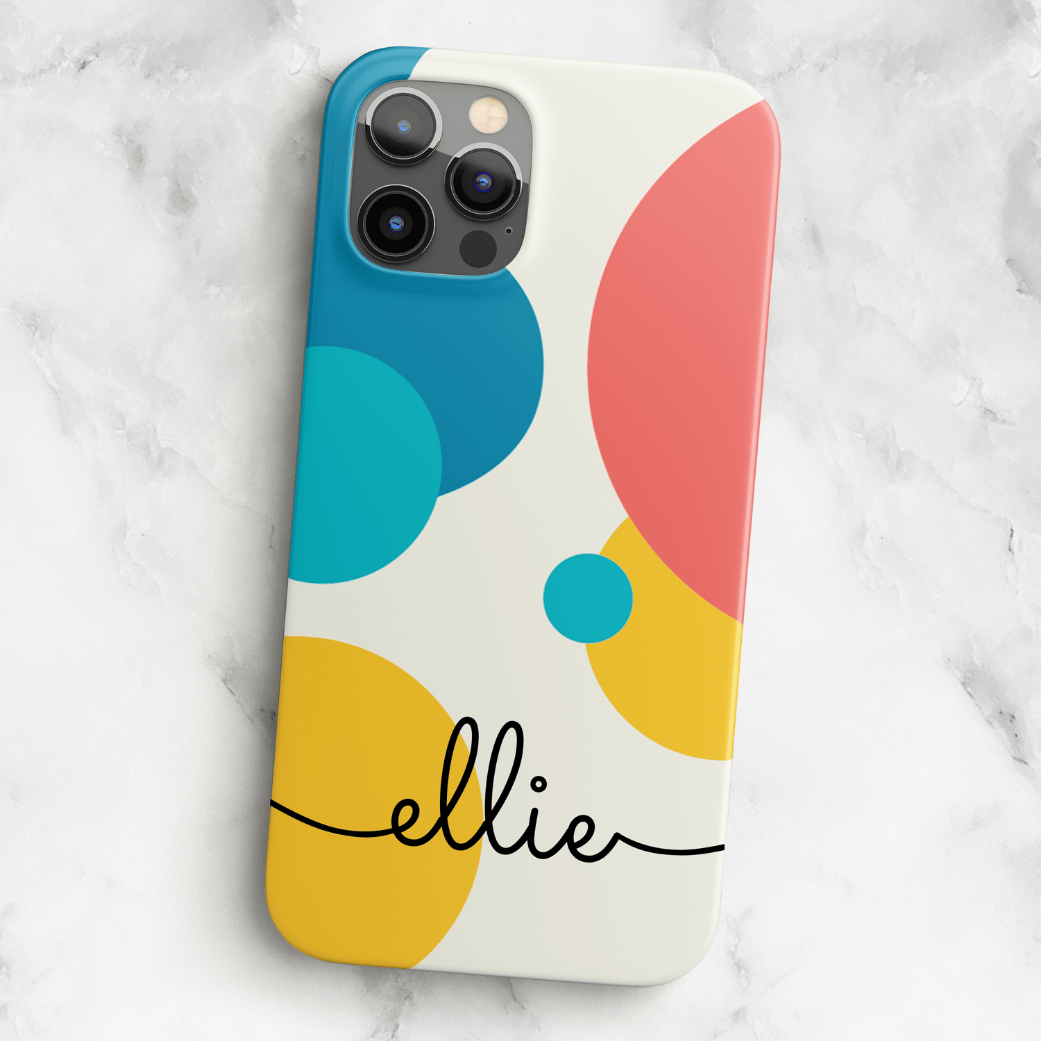 Abstract Art Primary Colours iPhone Case iPhone 16 Pro Phone Case