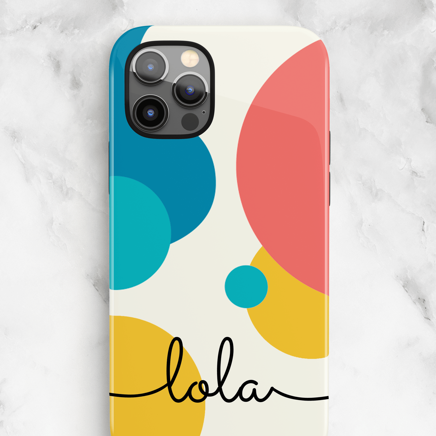 Abstract Art Primary Colours iPhone Case  Phone Case