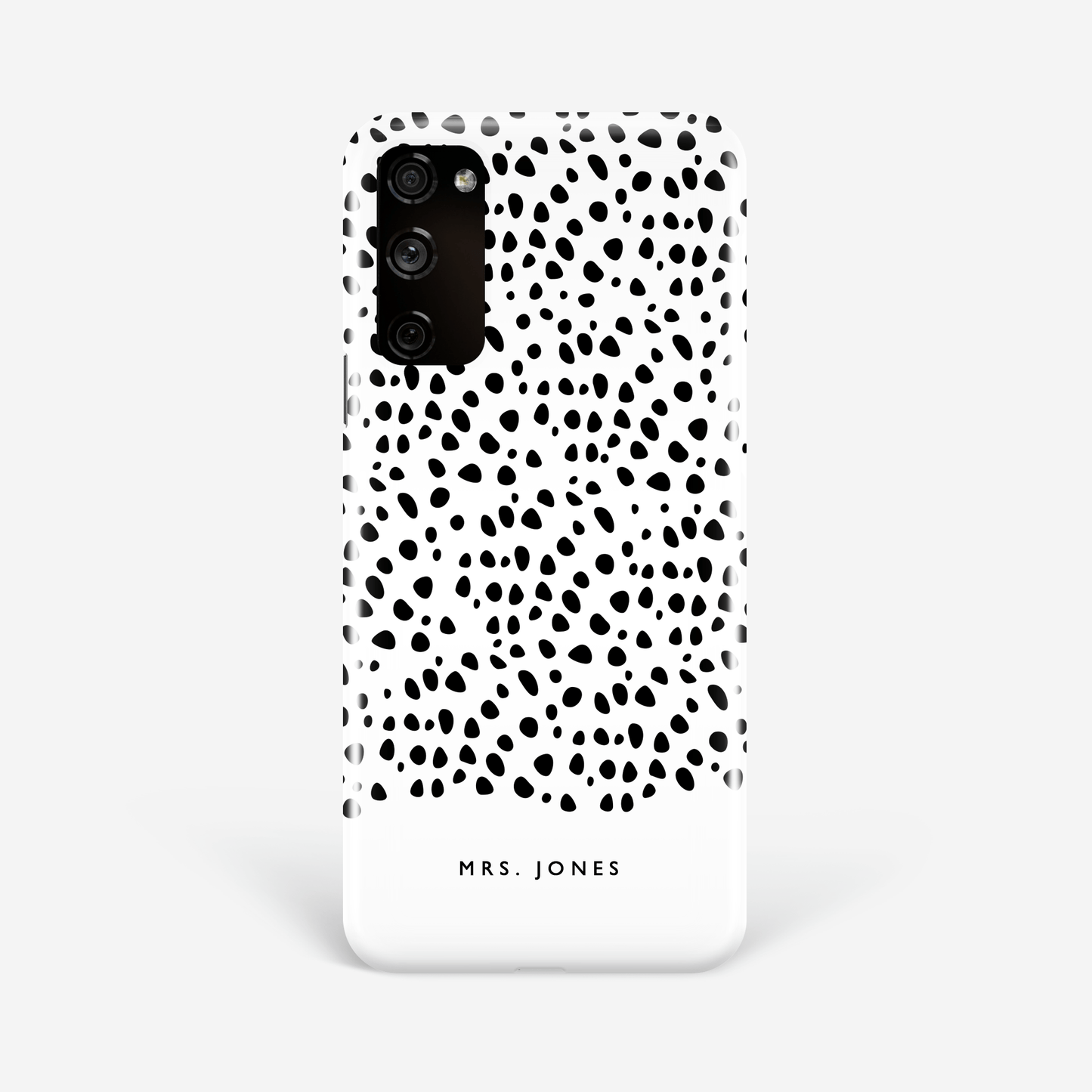 Personalised Black Dots Phone Case Phone Case