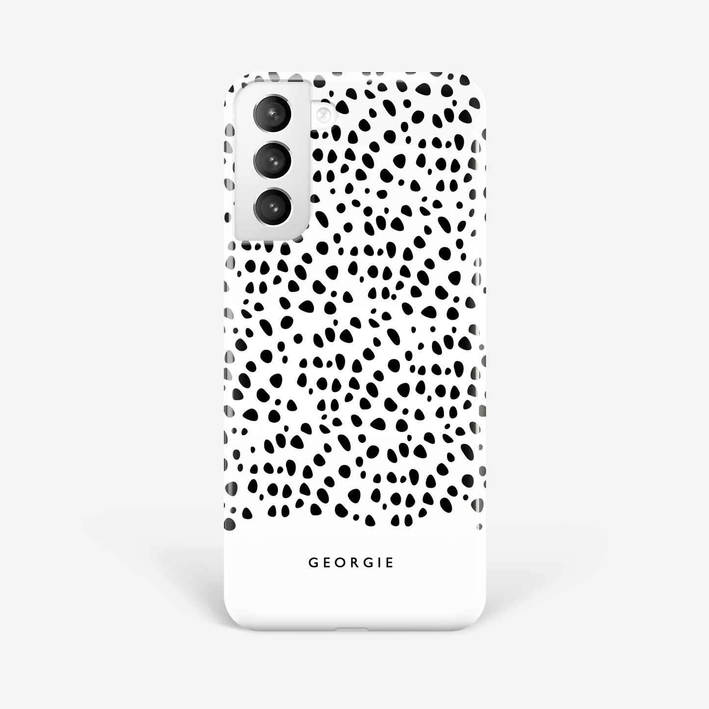 Personalised Black Dots Phone Case Phone Case