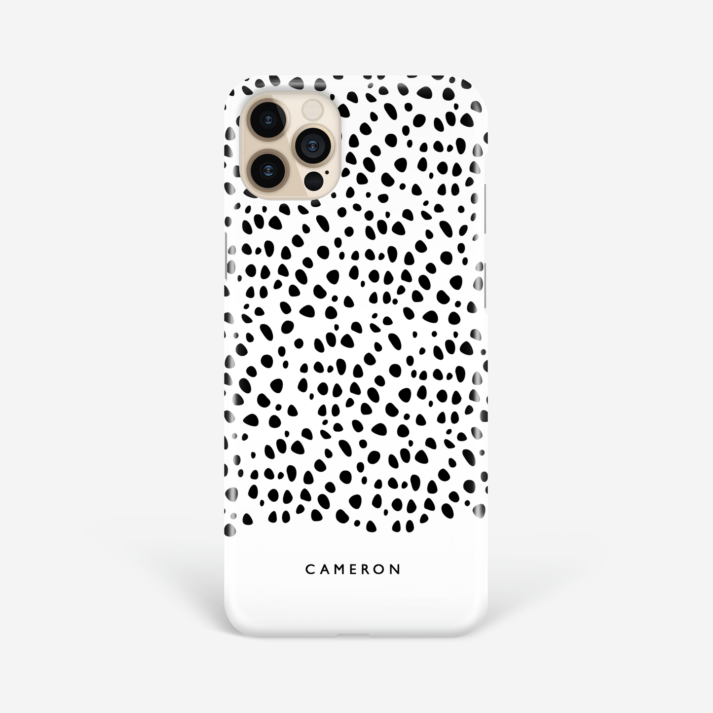 Personalised Black Dots Phone Case Phone Case