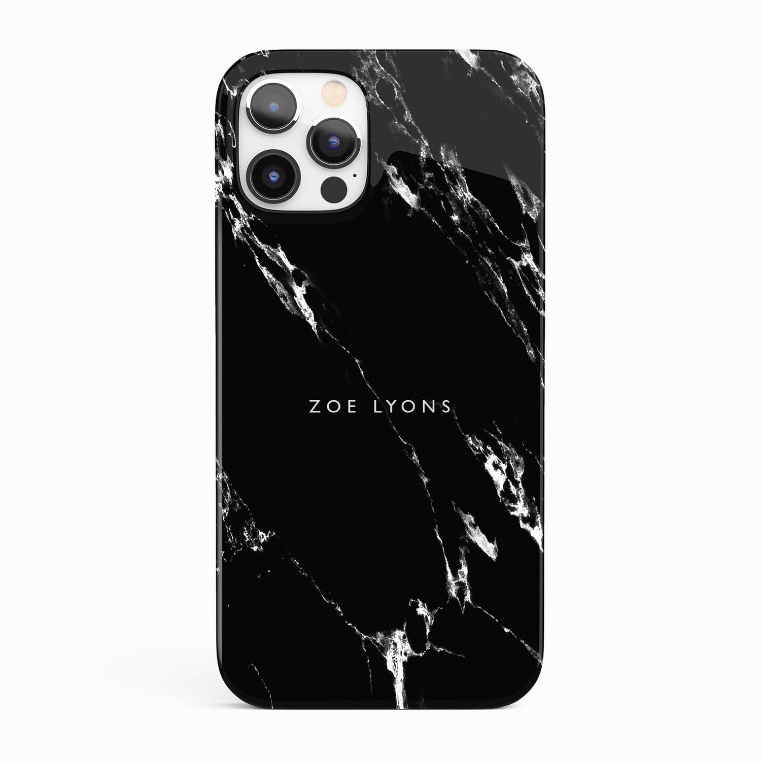 Black Marble Custom Name Phone Case  Phone Case