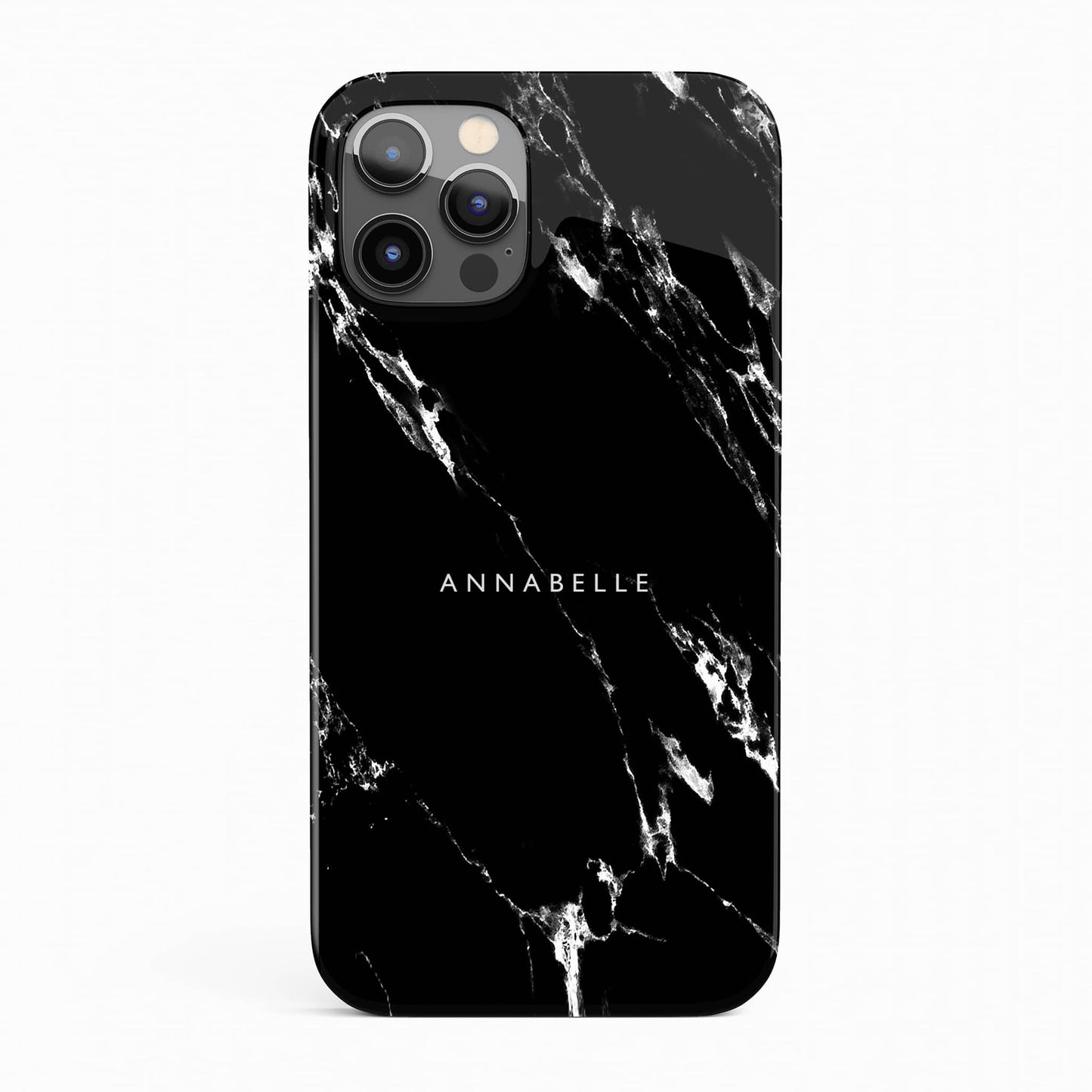 Black Marble Custom Name Phone Case  Phone Case