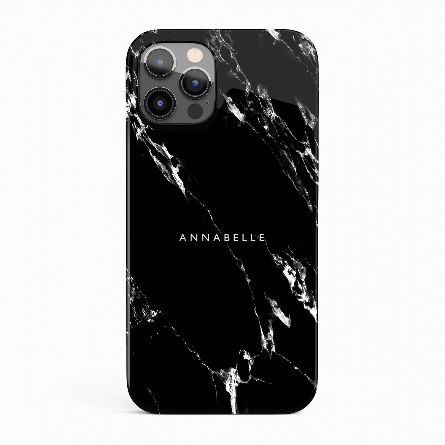 Black Marble Custom Name Phone Case  Phone Case