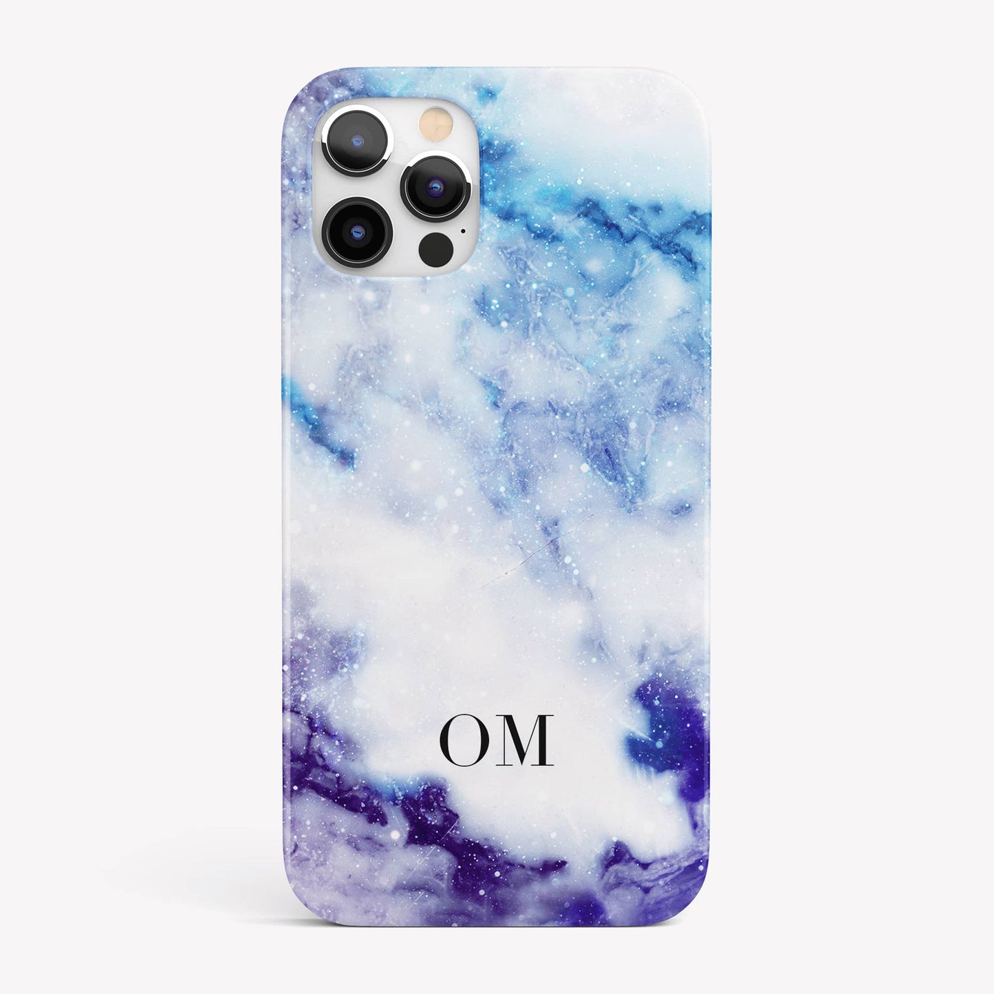 Blue Star Marble Phone Case iPhone 16 Phone Case