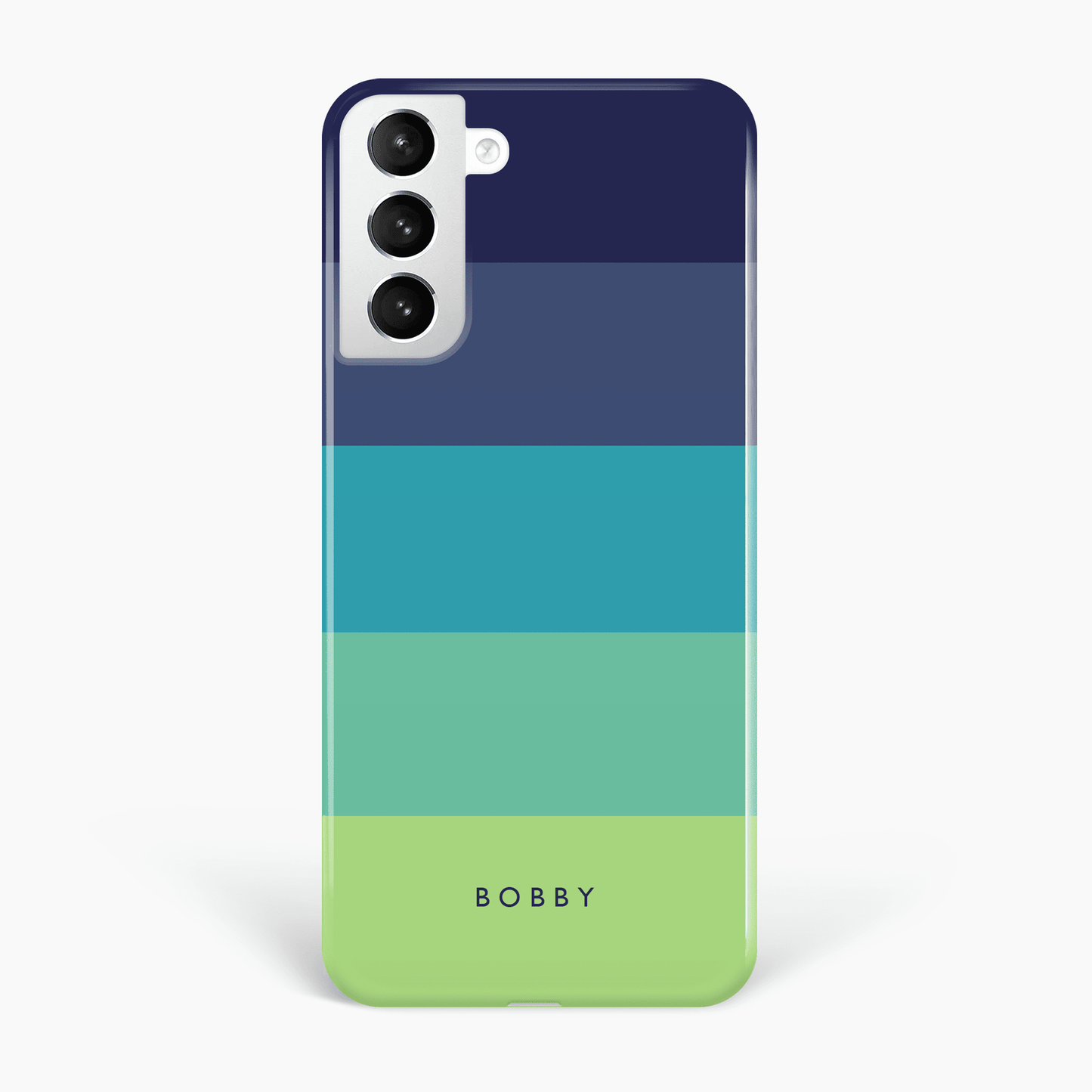 Blue Turtle Stripes Phone Case Phone Case