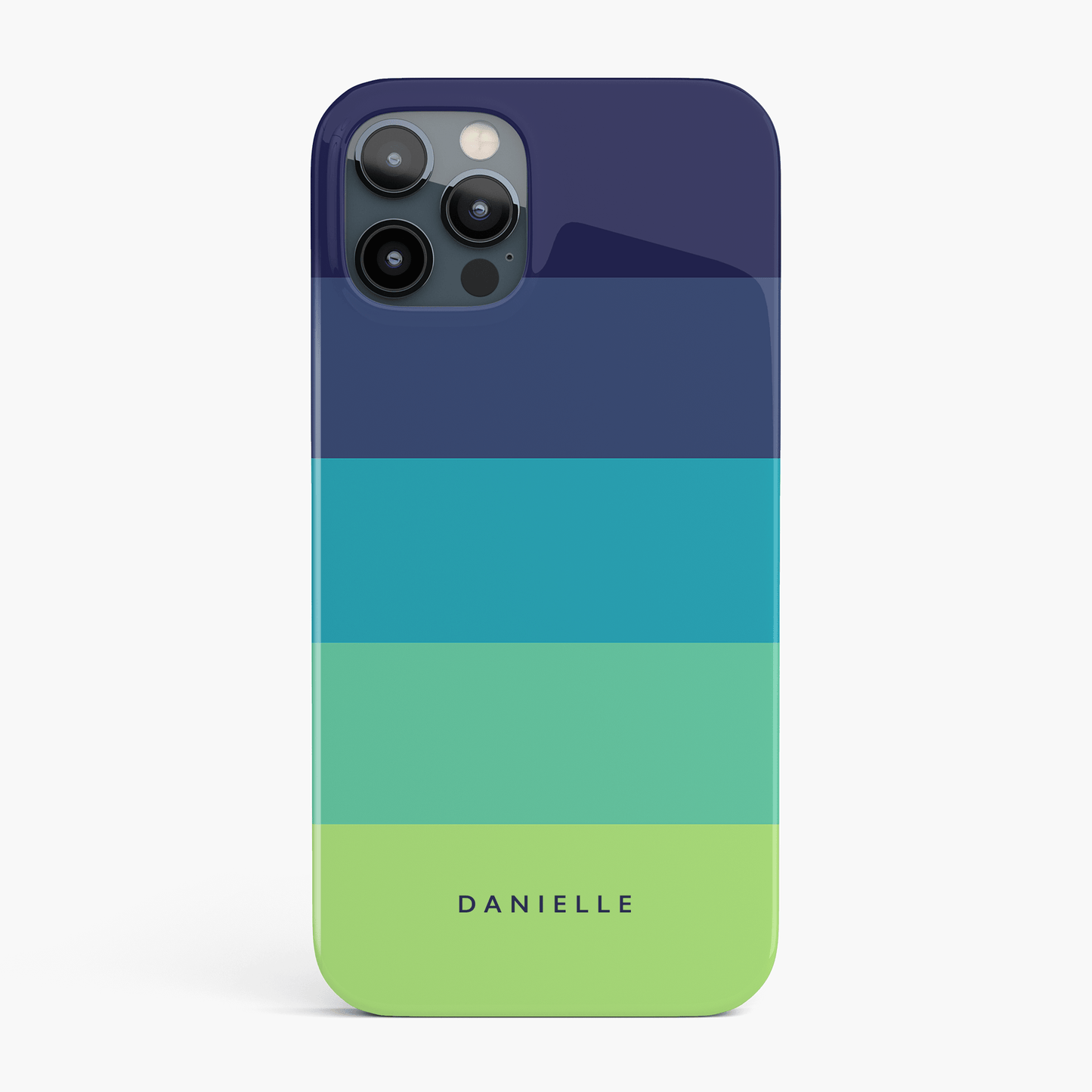 Blue Turtle Stripes Phone Case Phone Case