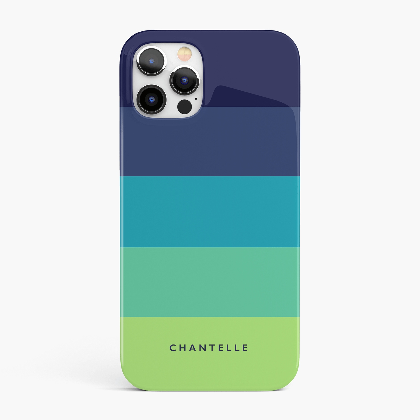 Blue Turtle Stripes Phone Case Phone Case