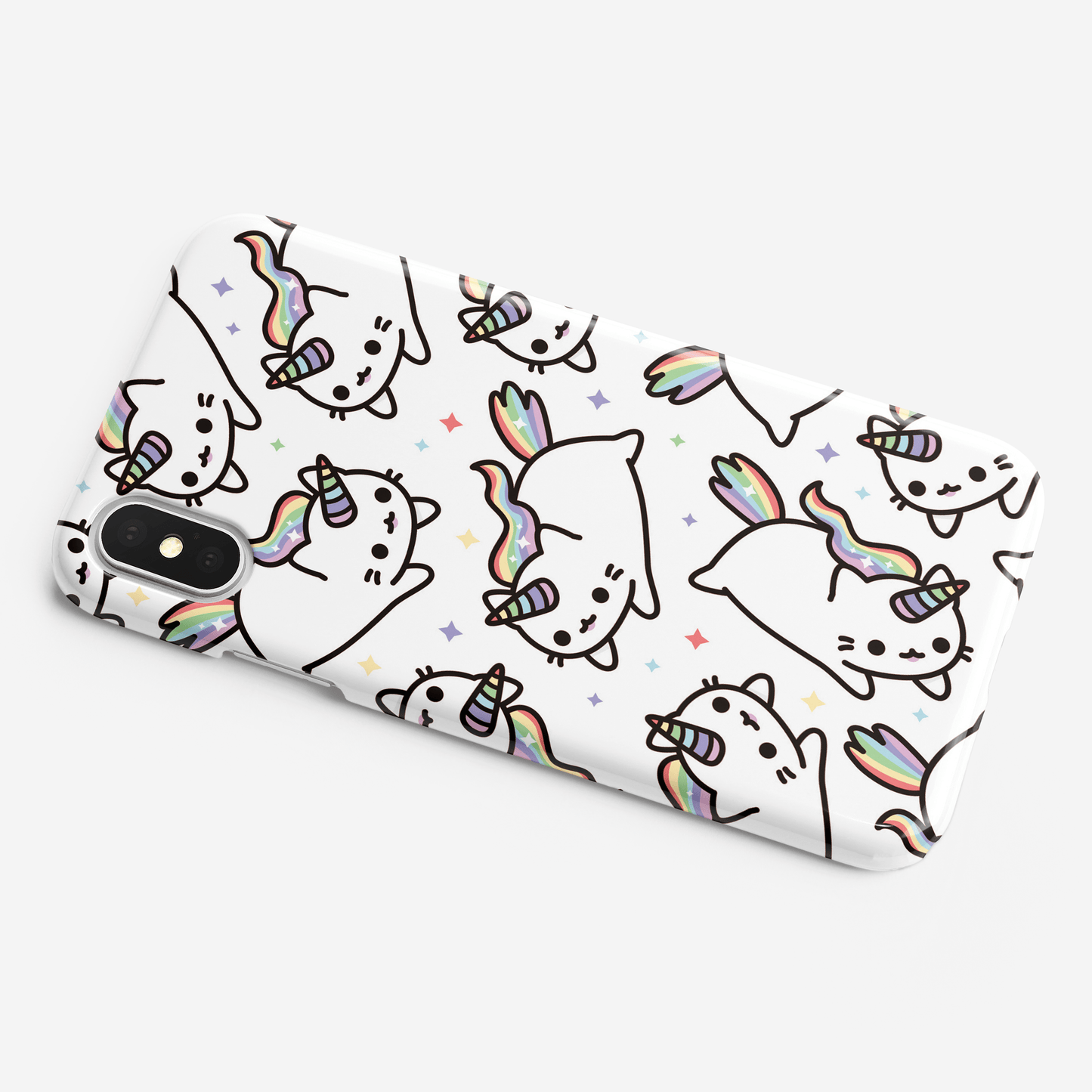 Caticorn Pattern Phone Case Phone Case