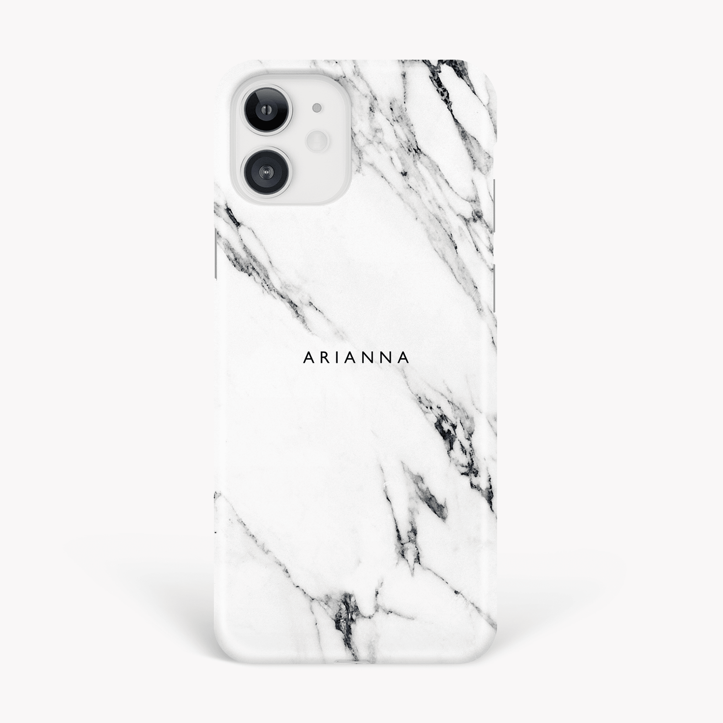 White and Black Marble Magsafe Case Phone Case