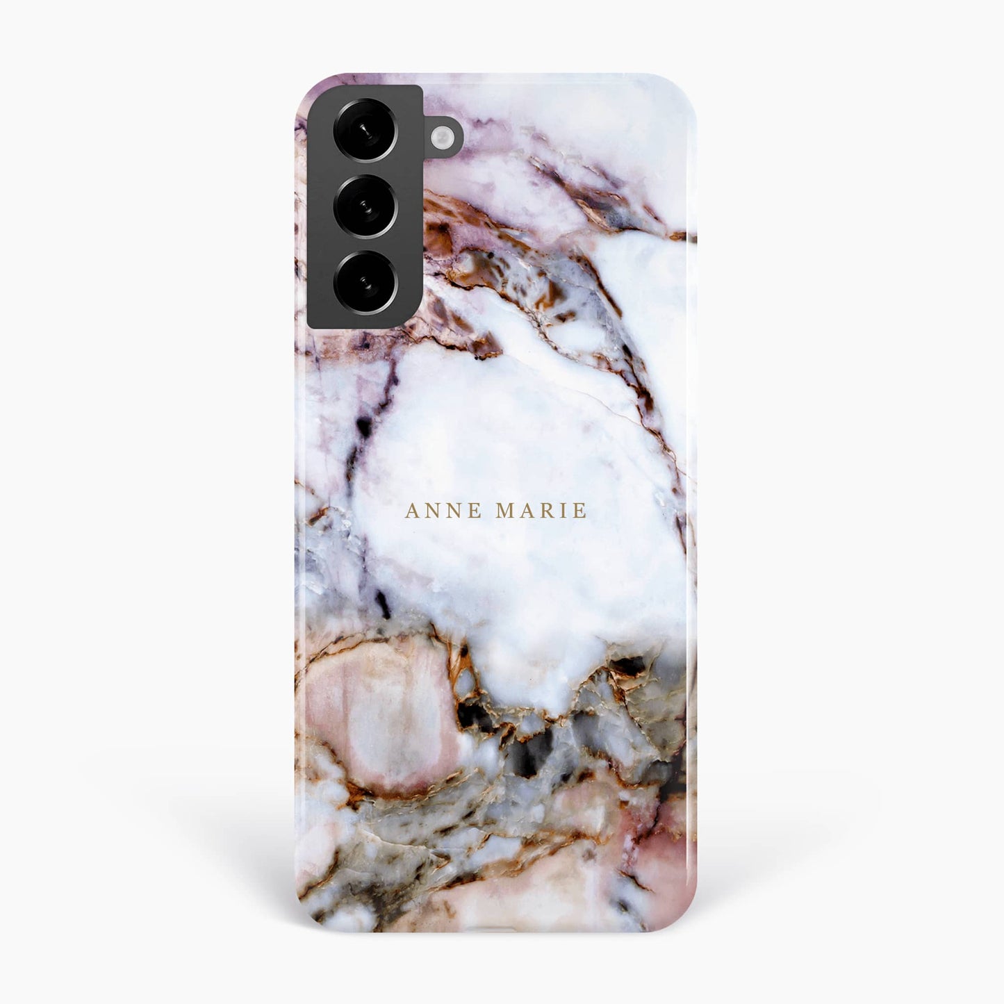 Personalised Gold Marble Phone Case Phone Case