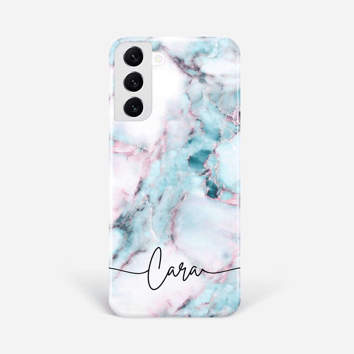 Blue Marble Cursive Name Phone Case Phone Case