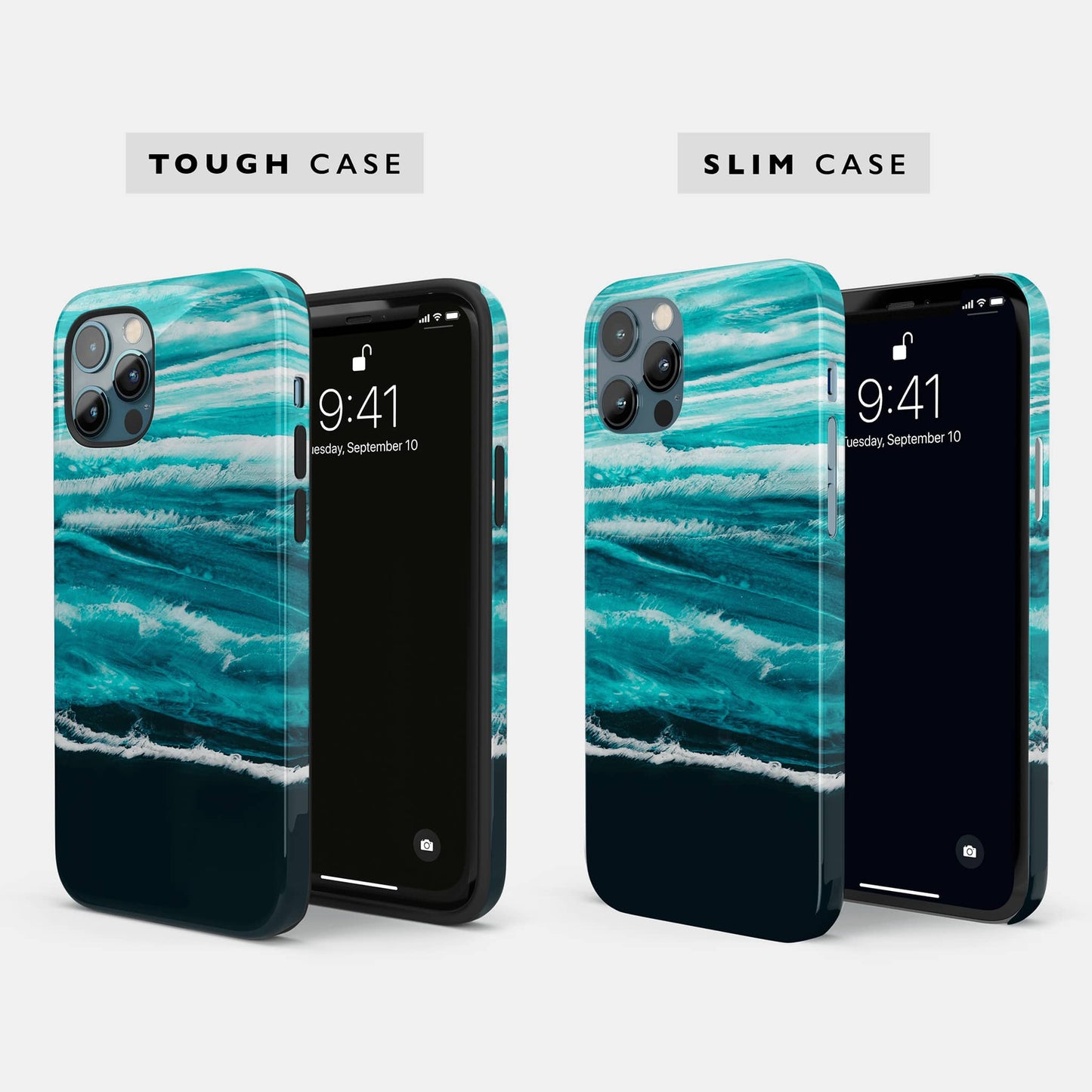 Ocean Marble Personalised Name Phone Case Phone Case