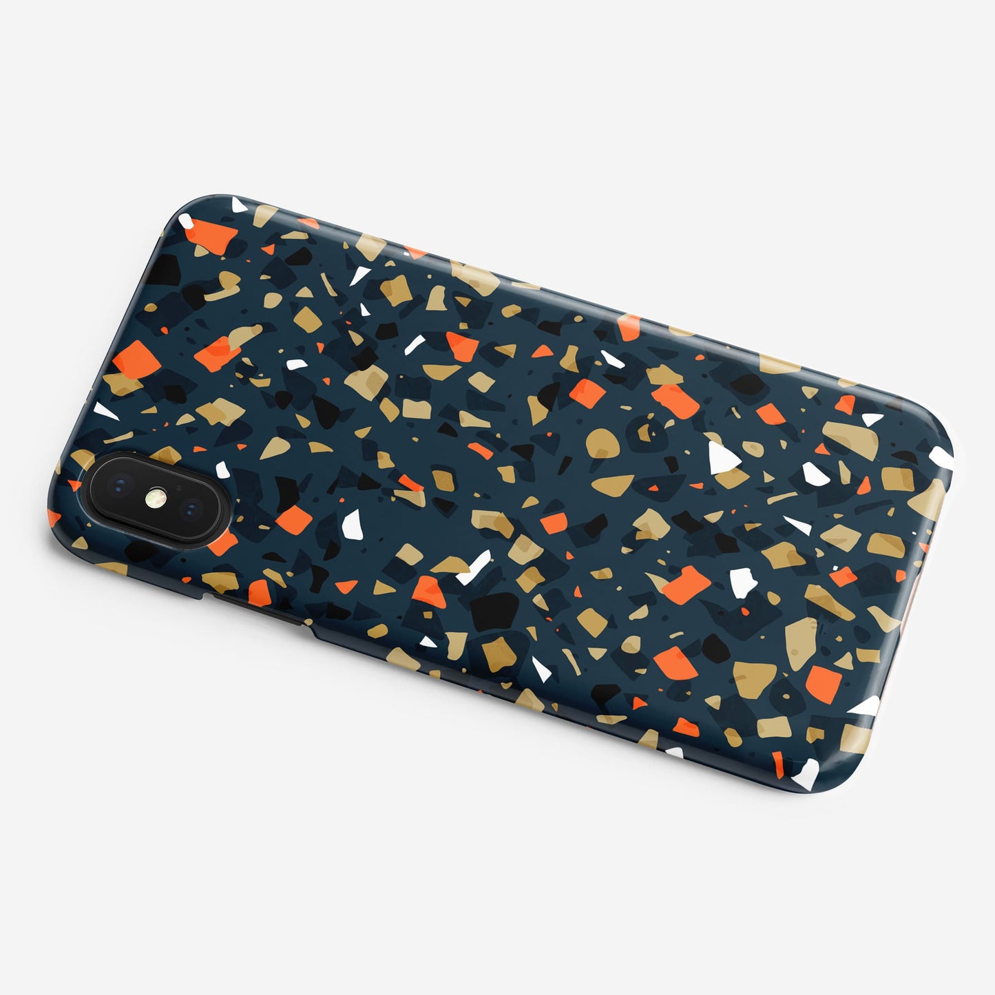 Orange Toffee Terrazzo Phone Case Phone Case