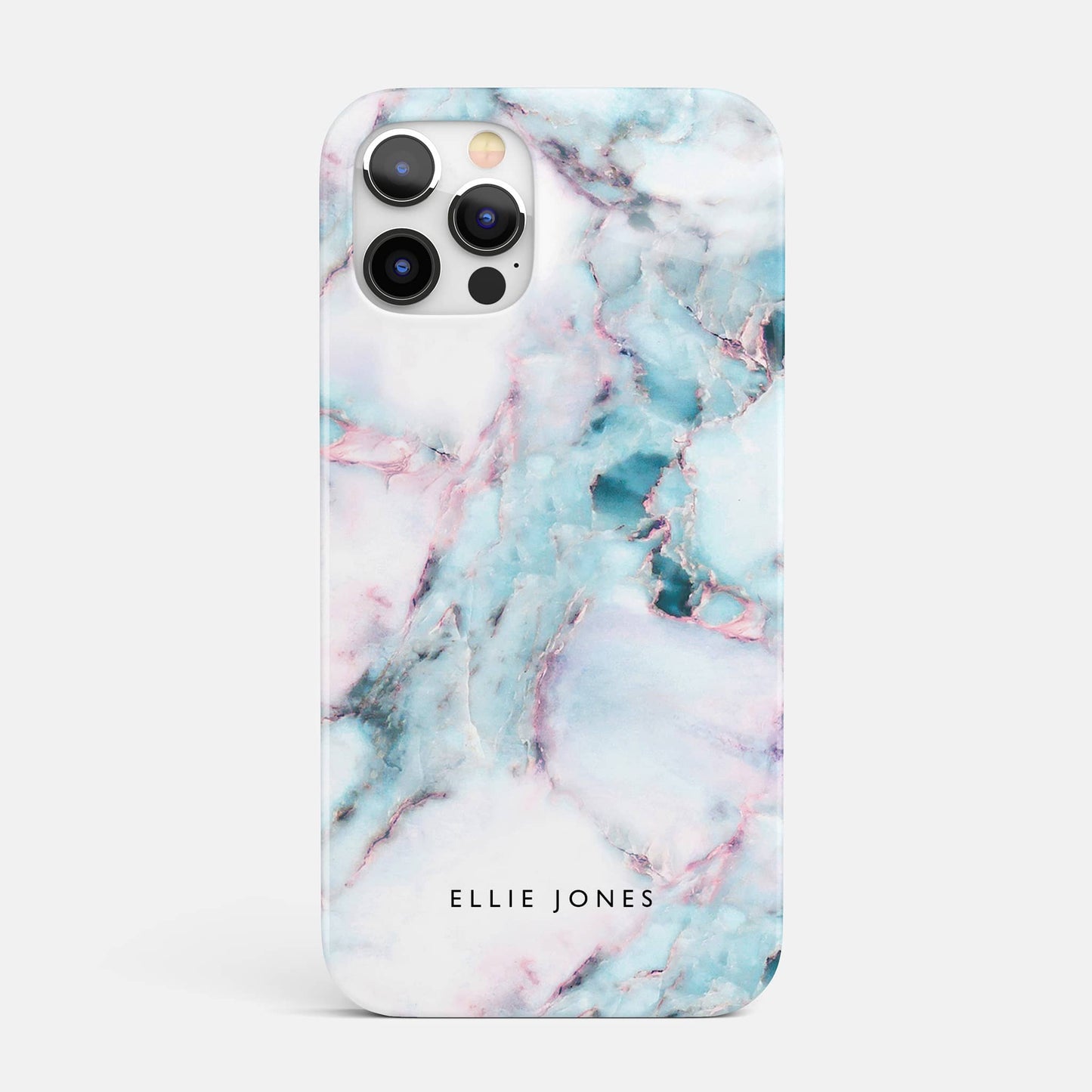 Personalised Blue Marble Phone Case iPhone 13 Phone Case