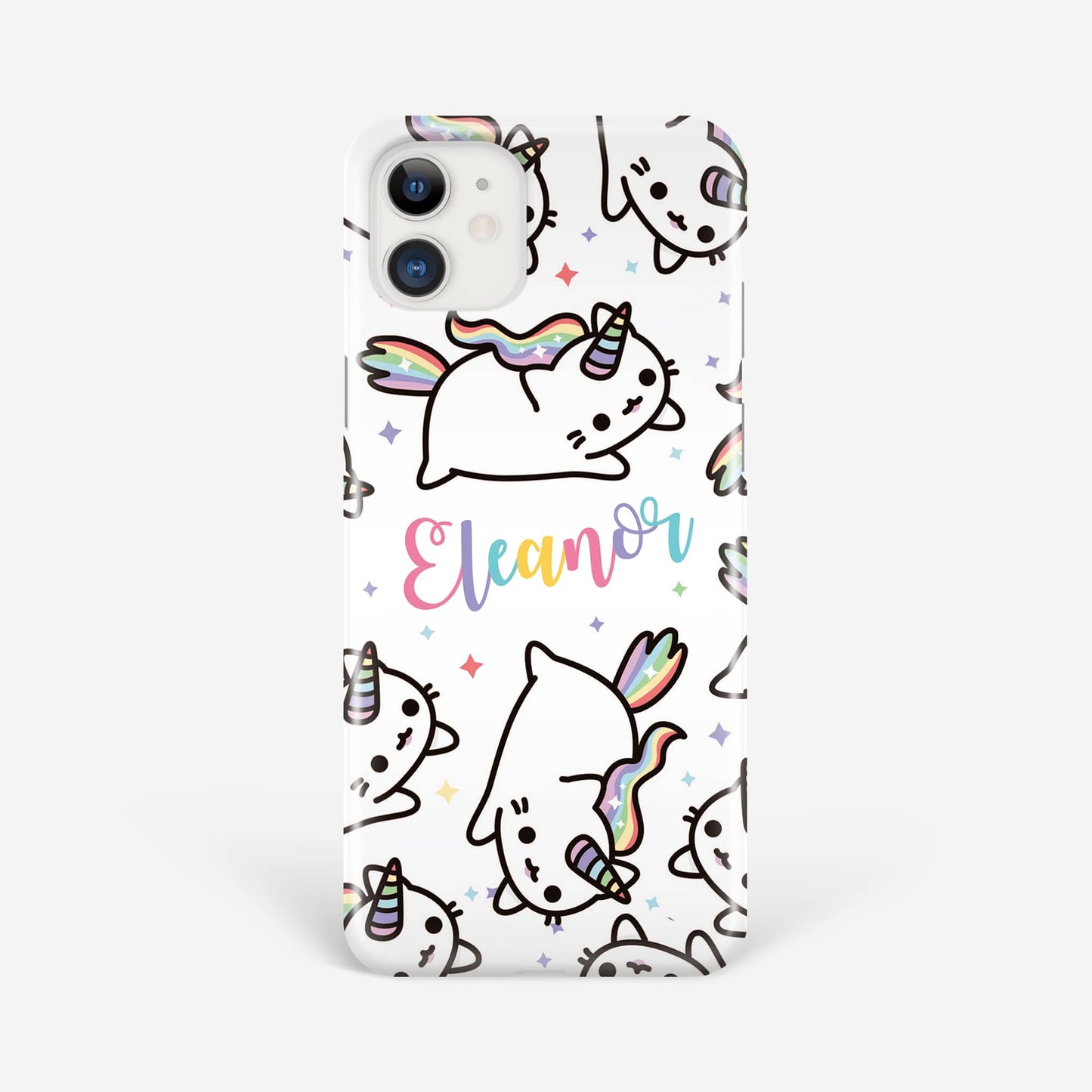 Personalised Caticorn Cat Unicorn Phone Case Phone Case