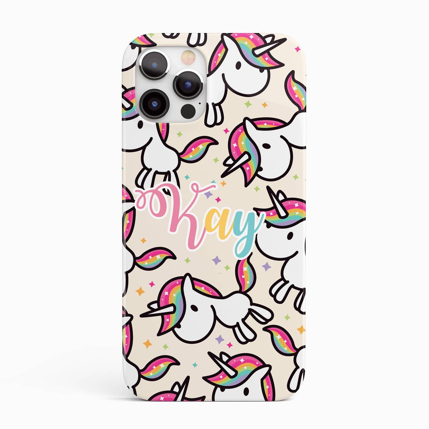 Personalised Unicorn Phone Case Gift iPhone 16 Phone Case
