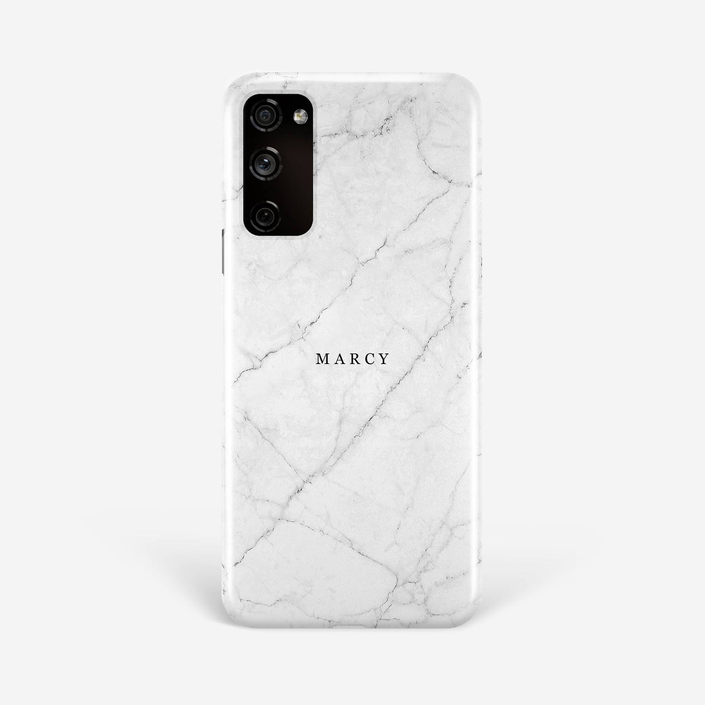 Personalised White Marble Phone Case Phone Case
