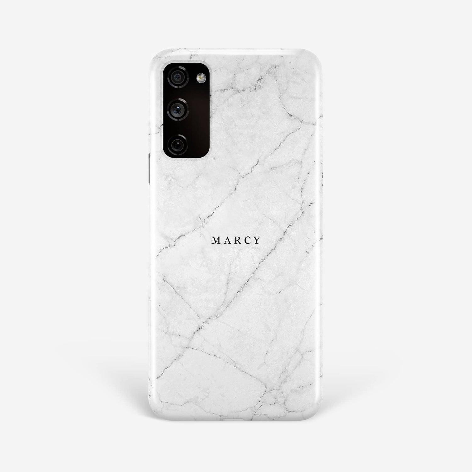 Personalised White Marble Phone Case Phone Case