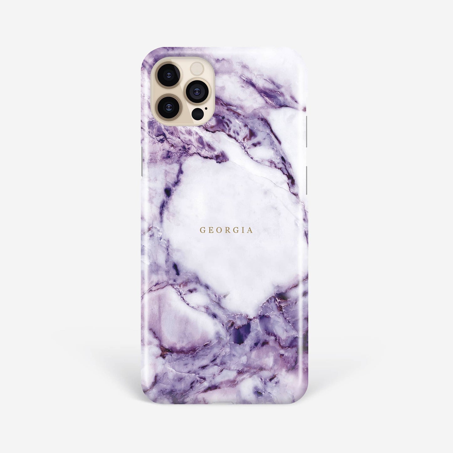 Purple Marble Phone Case iPhone 13 Phone Case