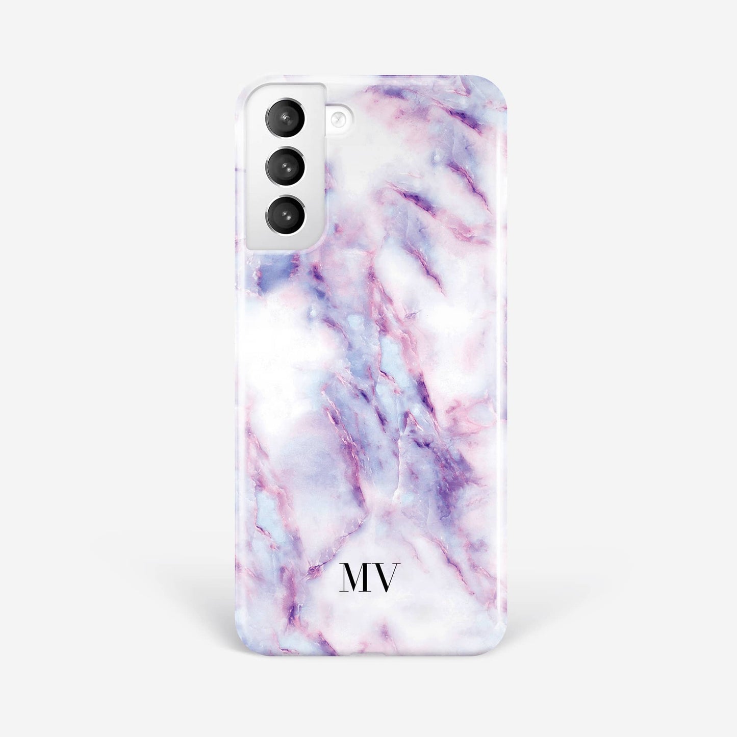 Purple Candy Monogram Marble Phone Case Phone Case