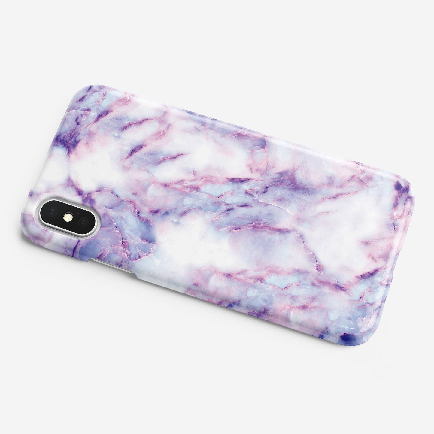 Purple Candy Monogram Marble Phone Case Phone Case