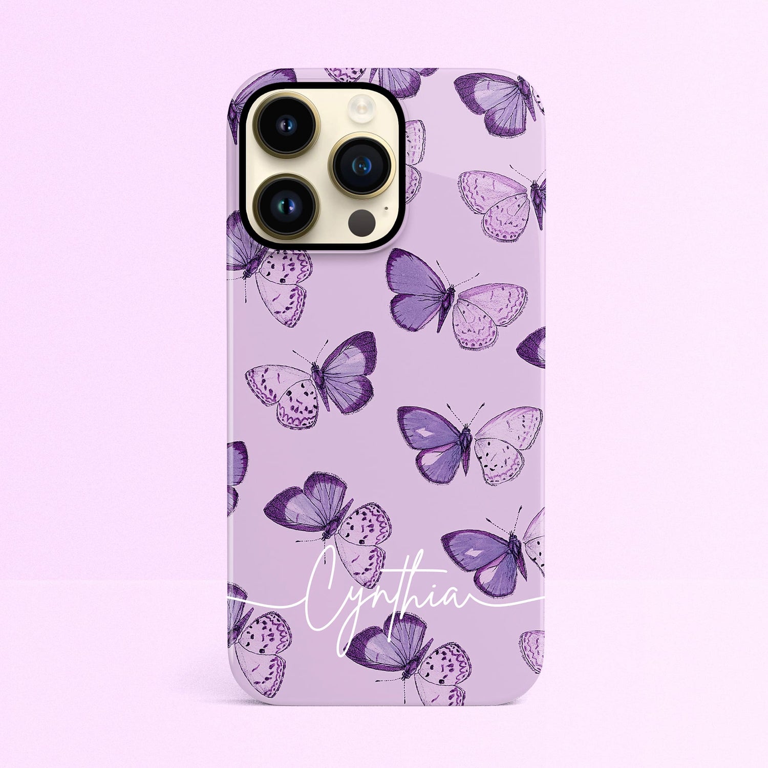 Butterfly Pattern Personalised Case  Phone Case