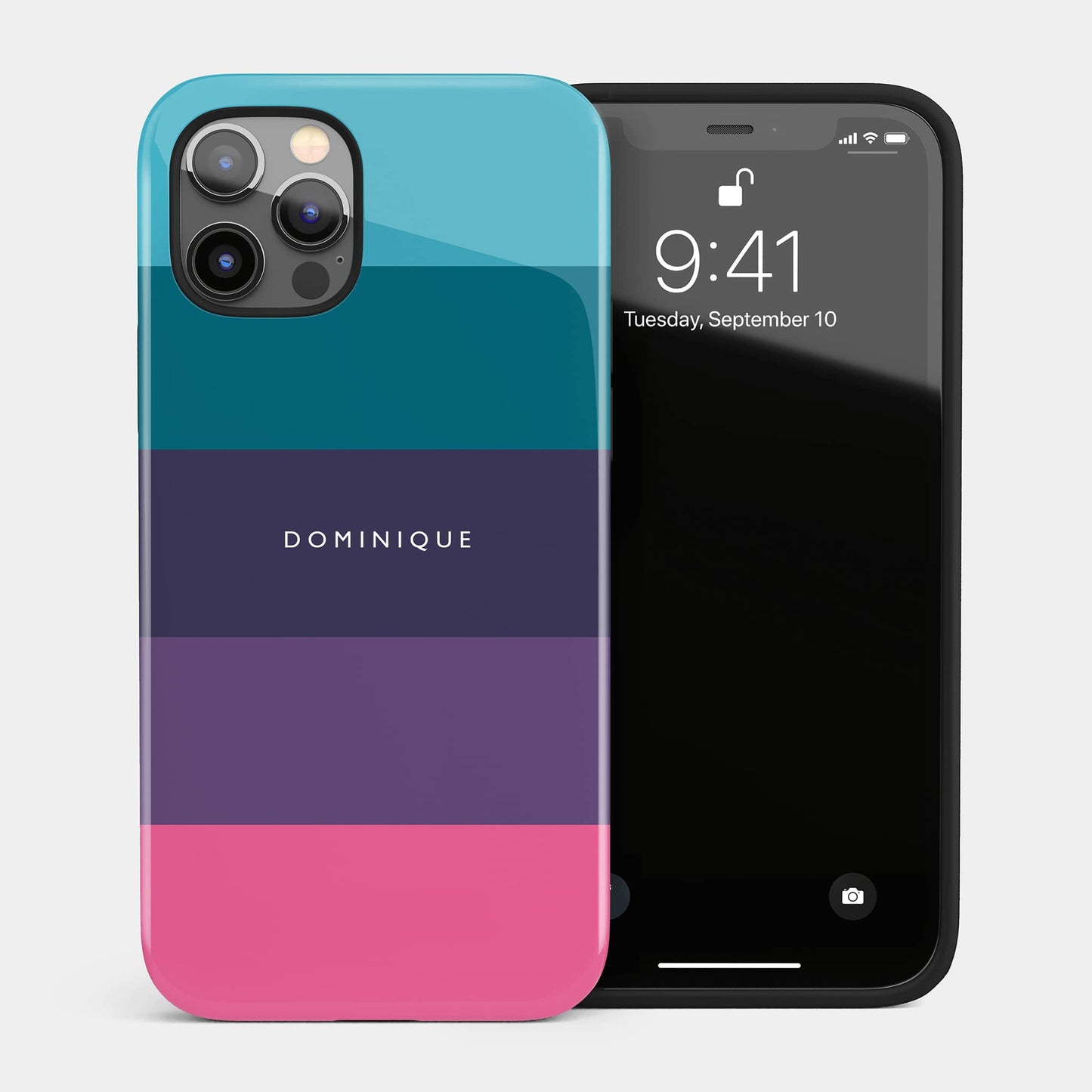 Personalised Colourful Stripes Phone Case Phone Case