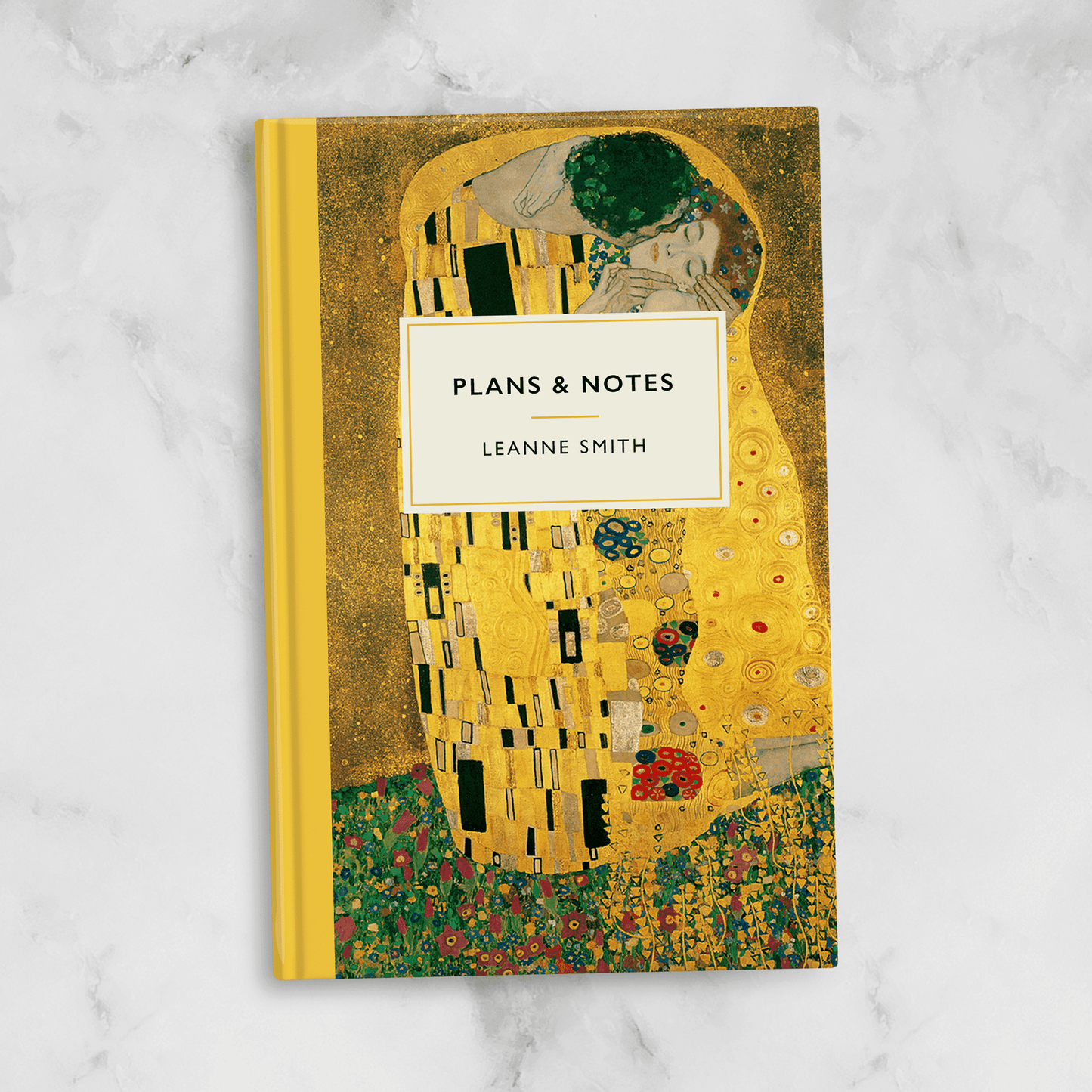 The Kiss Notebook Personalised Gustav Klimt Art Journal Journal